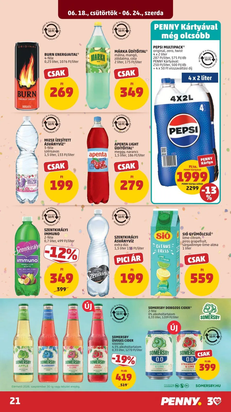 Katalógus Penny Market legfrissebb ajánlatai június 18.-tól június 24.-ig 2026. - Oldal 23