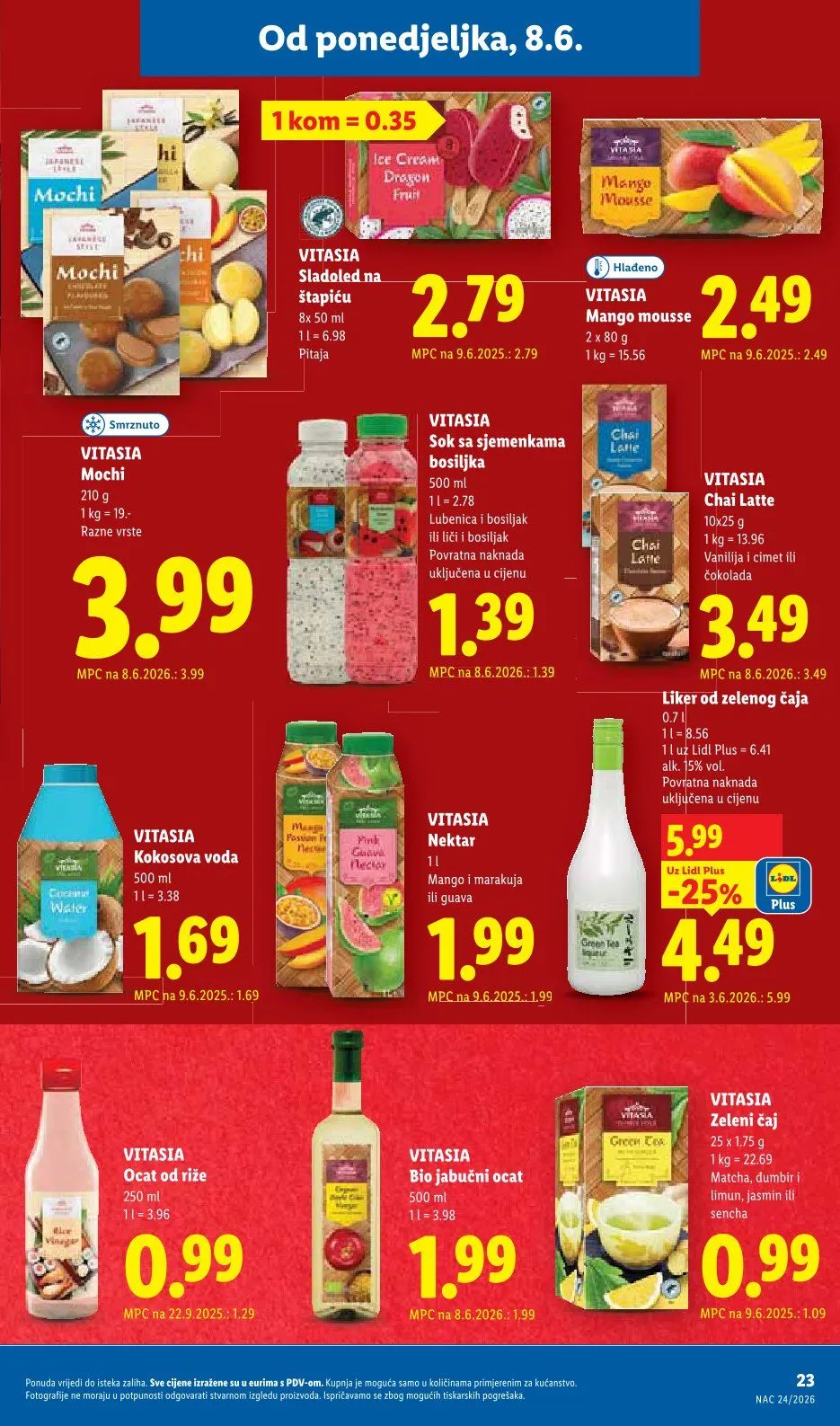 Katalog LIDL od 8. lipnja do 14. lipnja 2026. - Pregled Stranica 23