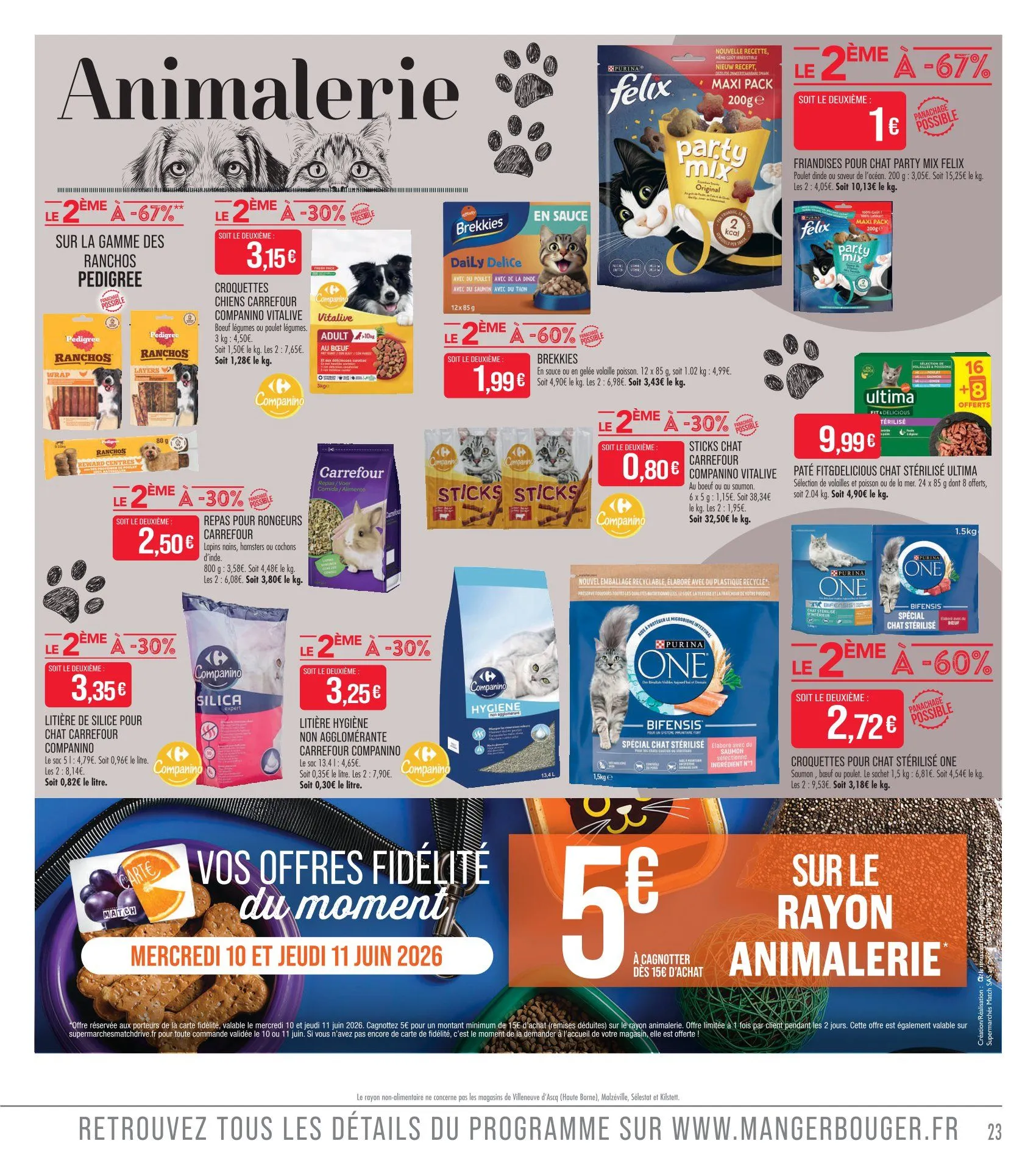 Catalogues Supermarché Match du 9 juin au 21 juin 2026 - Catalogue page 23