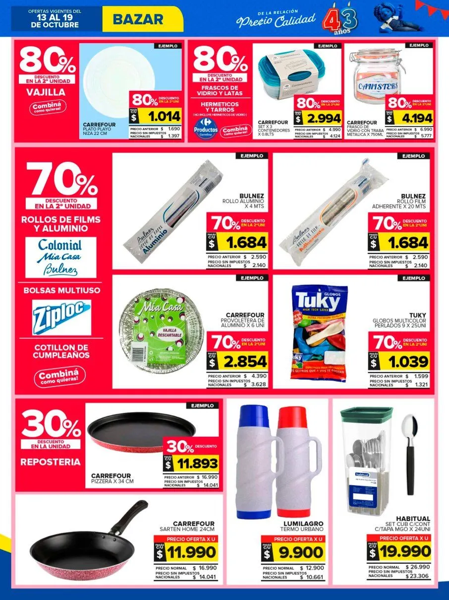 Ofertas de Ofertas Carrefour Maxi  13 de octubre al 20 de octubre 2025 - Página 23 del catálogo