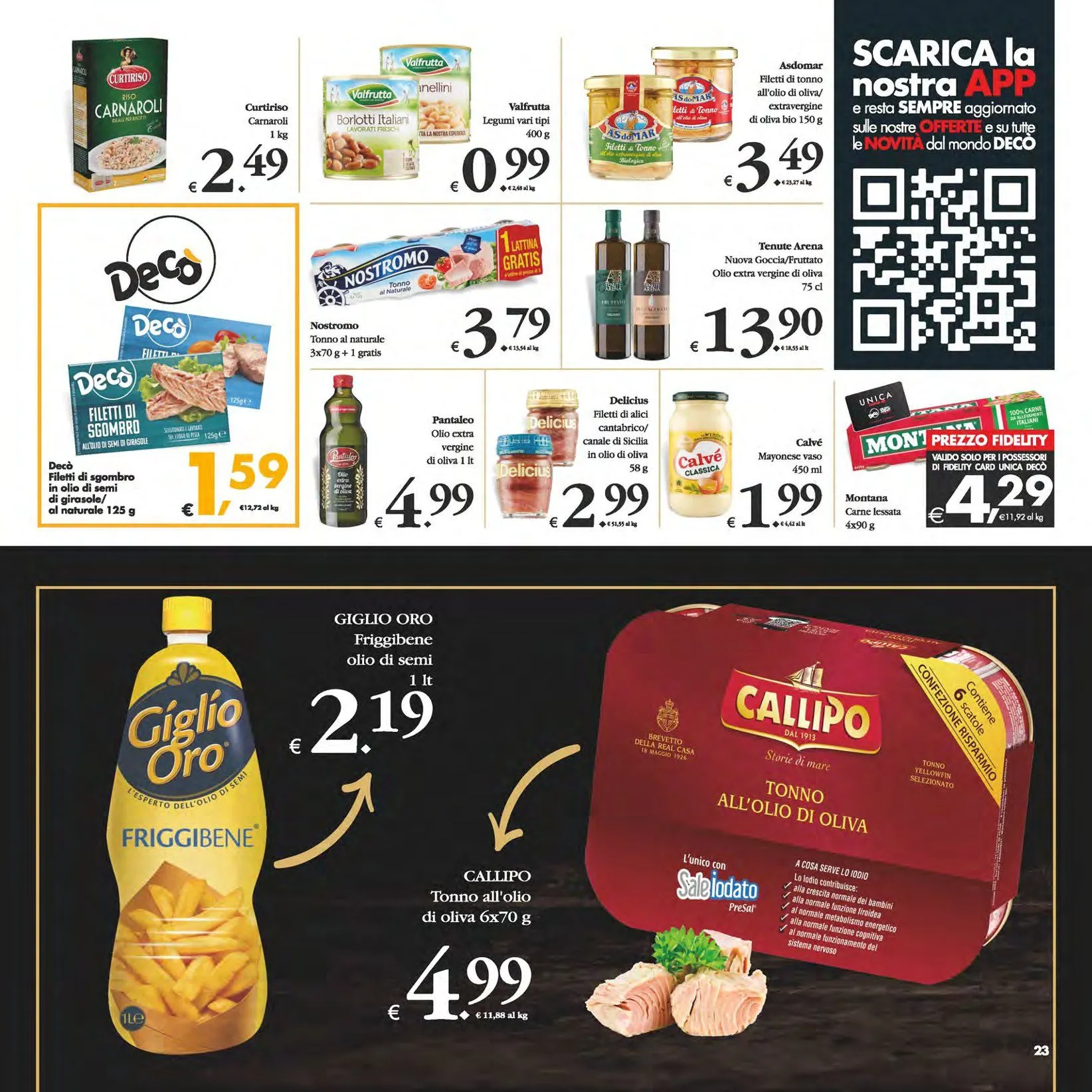 Volantini Deco Supermercati da 23 gennaio a 2 febbraio di 2026 - Pagina del volantino 23