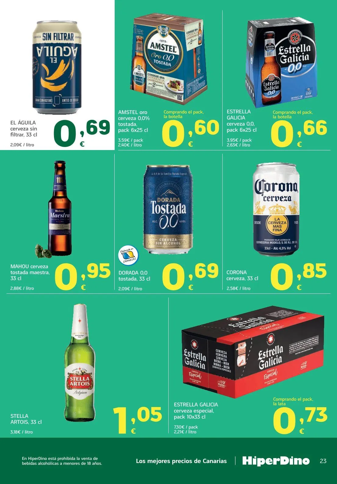 Catálogo de HiperDino Sales 9 de abril al 22 de abril 2026 - Página 23