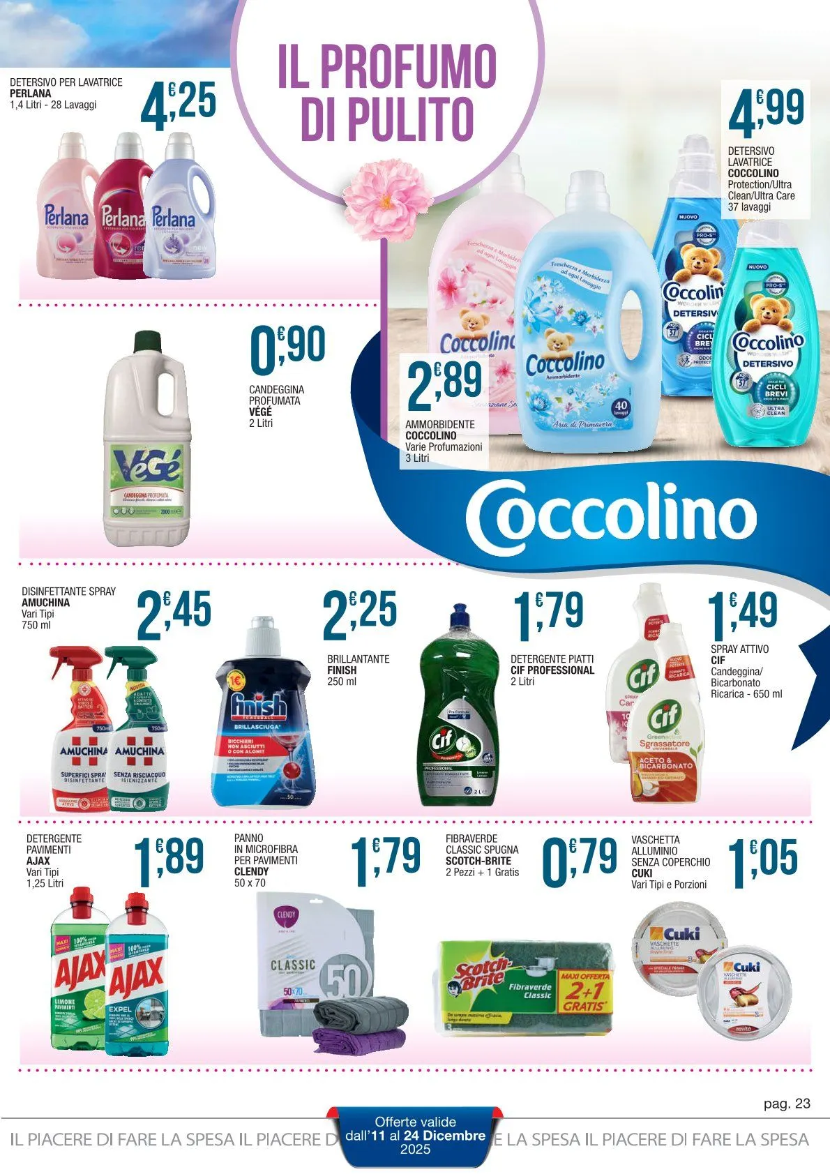 Maxi Sidis Volantino da 11 dicembre a 24 dicembre di 2025 - Pagina del volantino 23