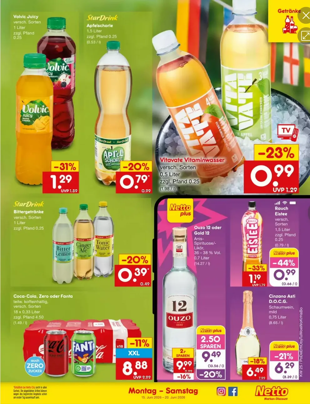 Netto Marken-Discount Folder van 16 juni tot 20 juni 2026 - Folder pagina 23