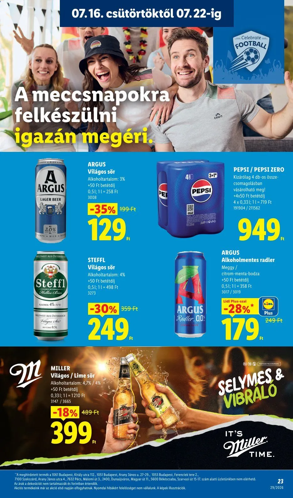 Katalógus Lidl  július 16.-tól július 22.-ig 2026. - Oldal 23