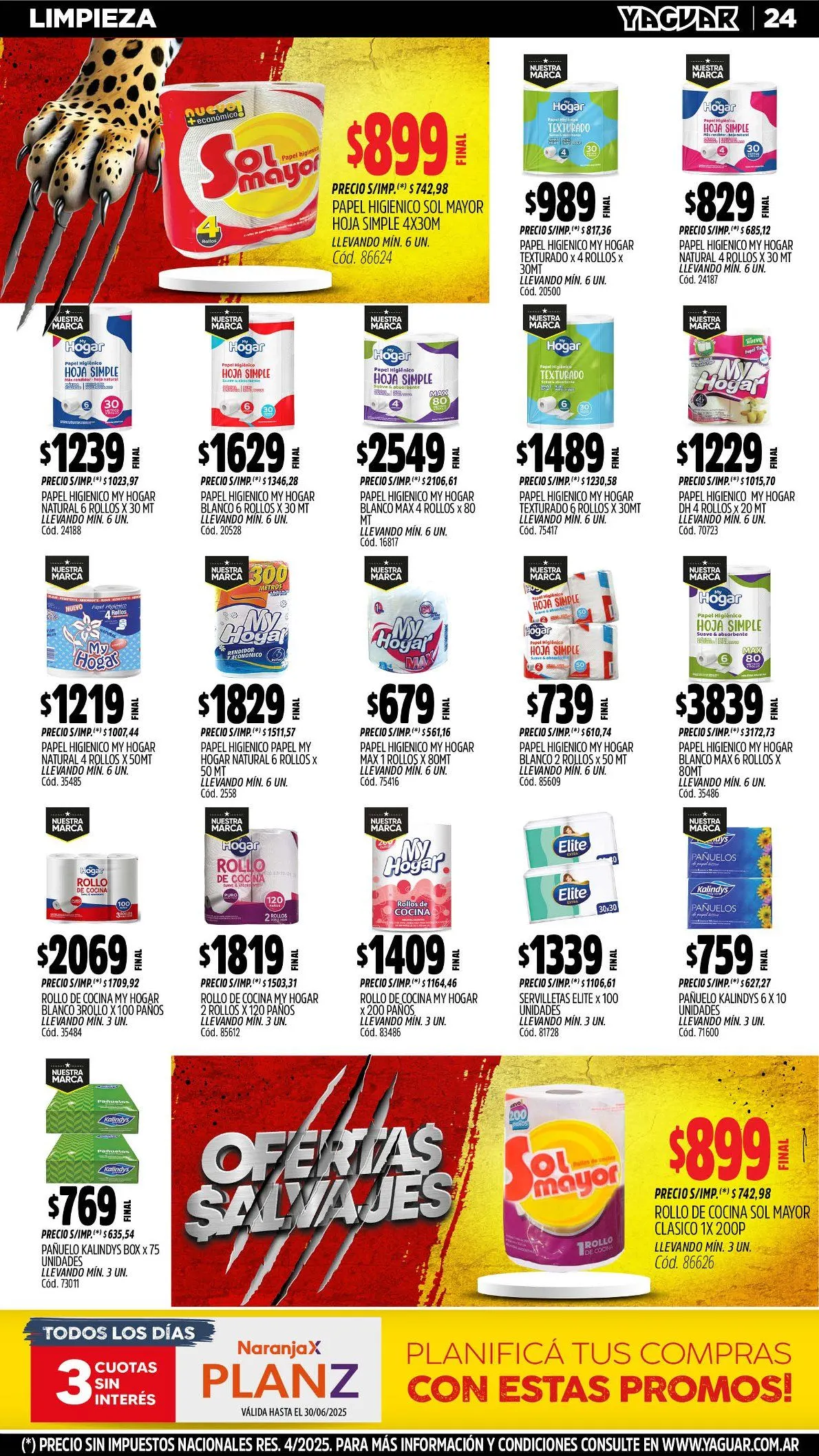 Ofertas de Yaguar Ofertas 30 de junio al 7 de julio 2025 - Página 23 del catálogo