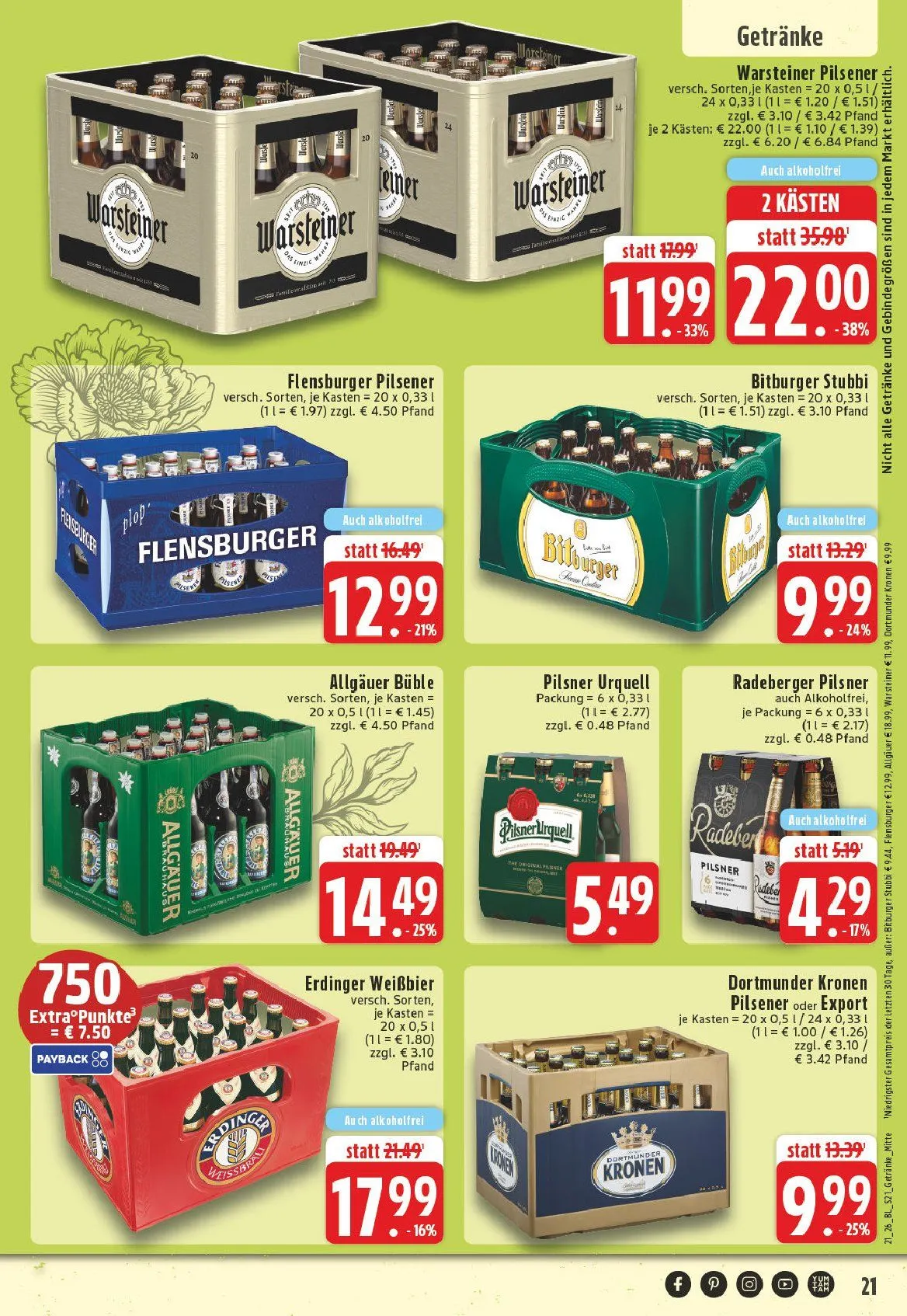 Edeka Angebote von 18. Mai bis 23. Mai 2026 - Prospekt seite 23