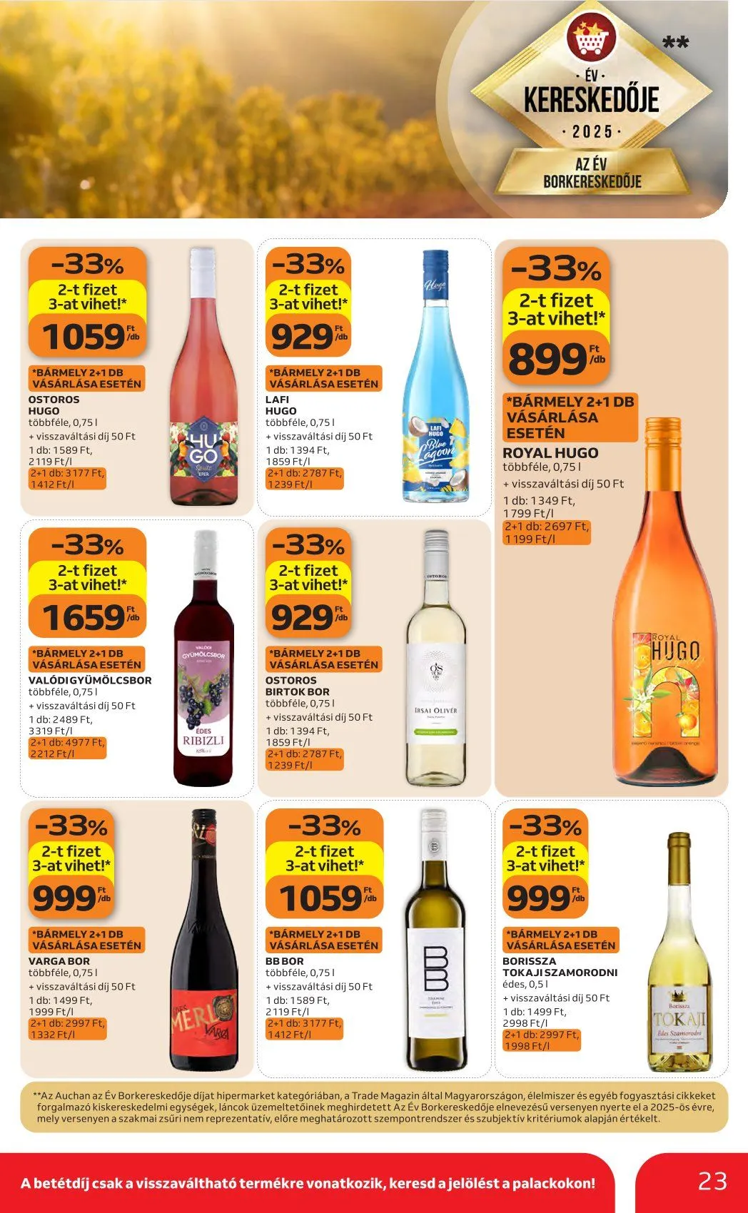 Katalógus  Auchan április 23.-tól április 29.-ig 2026. - Oldal 23