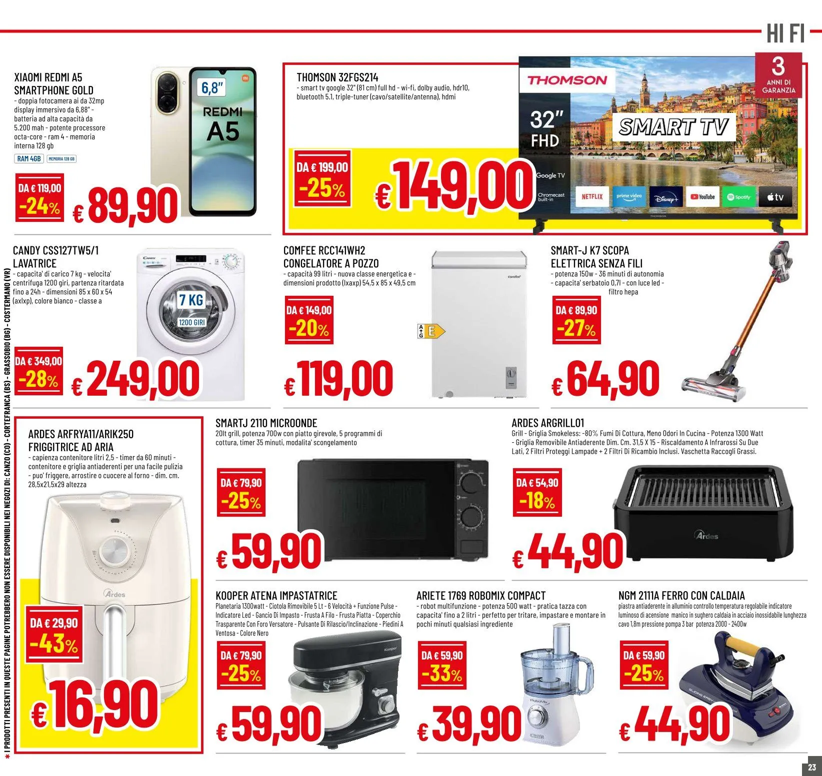 Volantini Famila da 7 aprile a 22 aprile di 2026 - Pagina del volantino 23