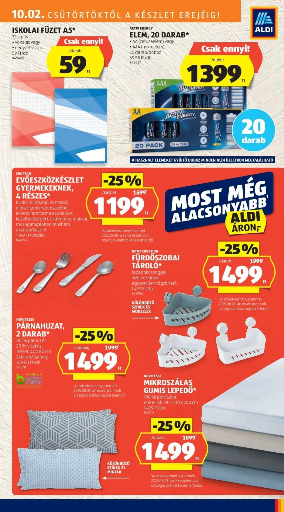 Katalógus Aldi legfrissebb ajánlatai október 2.-tól október 8.-ig 2025. - Oldal 23