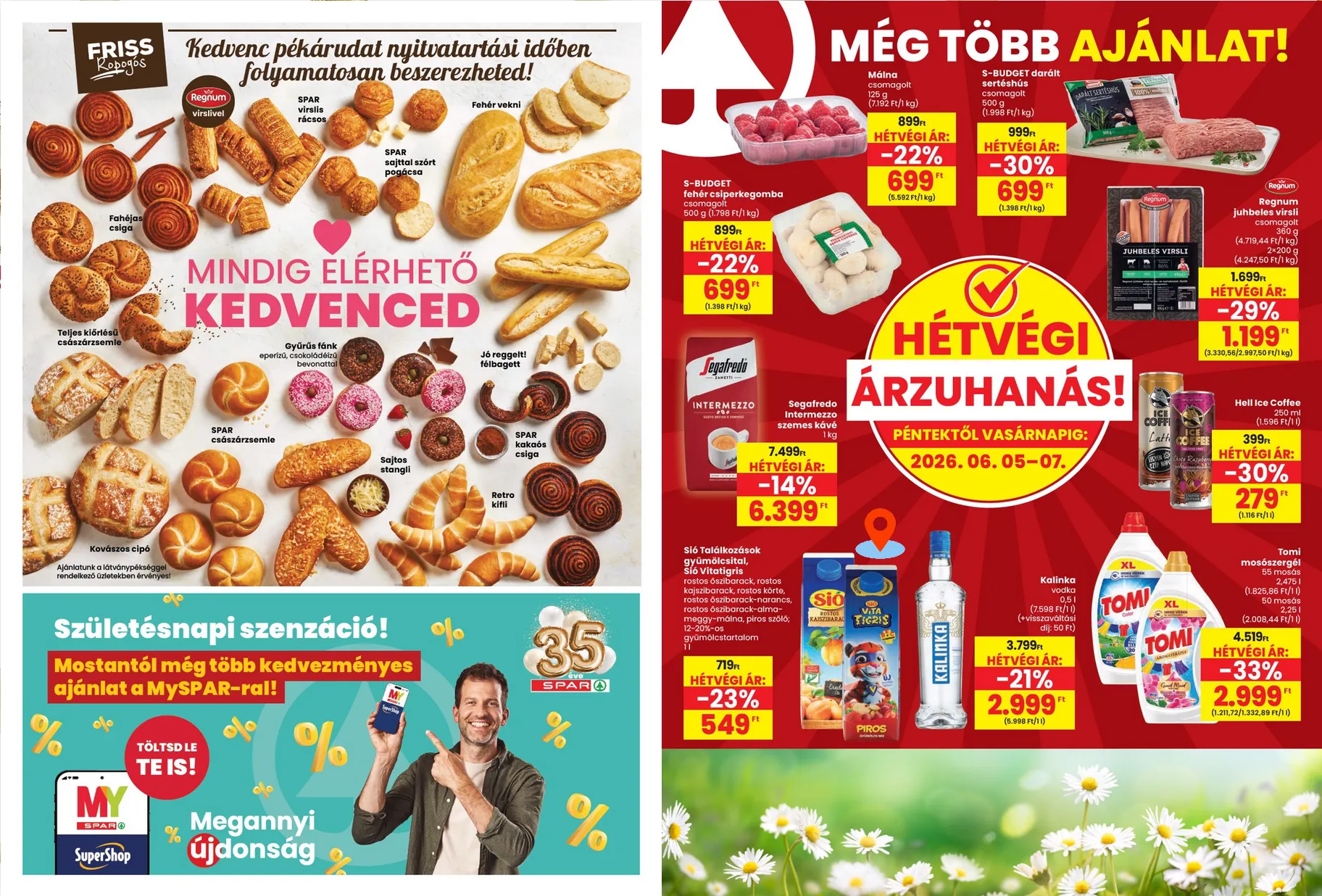 Katalógus SPAR legfrissebb ajánlatai június 4.-tól június 10.-ig 2026. - Oldal 23