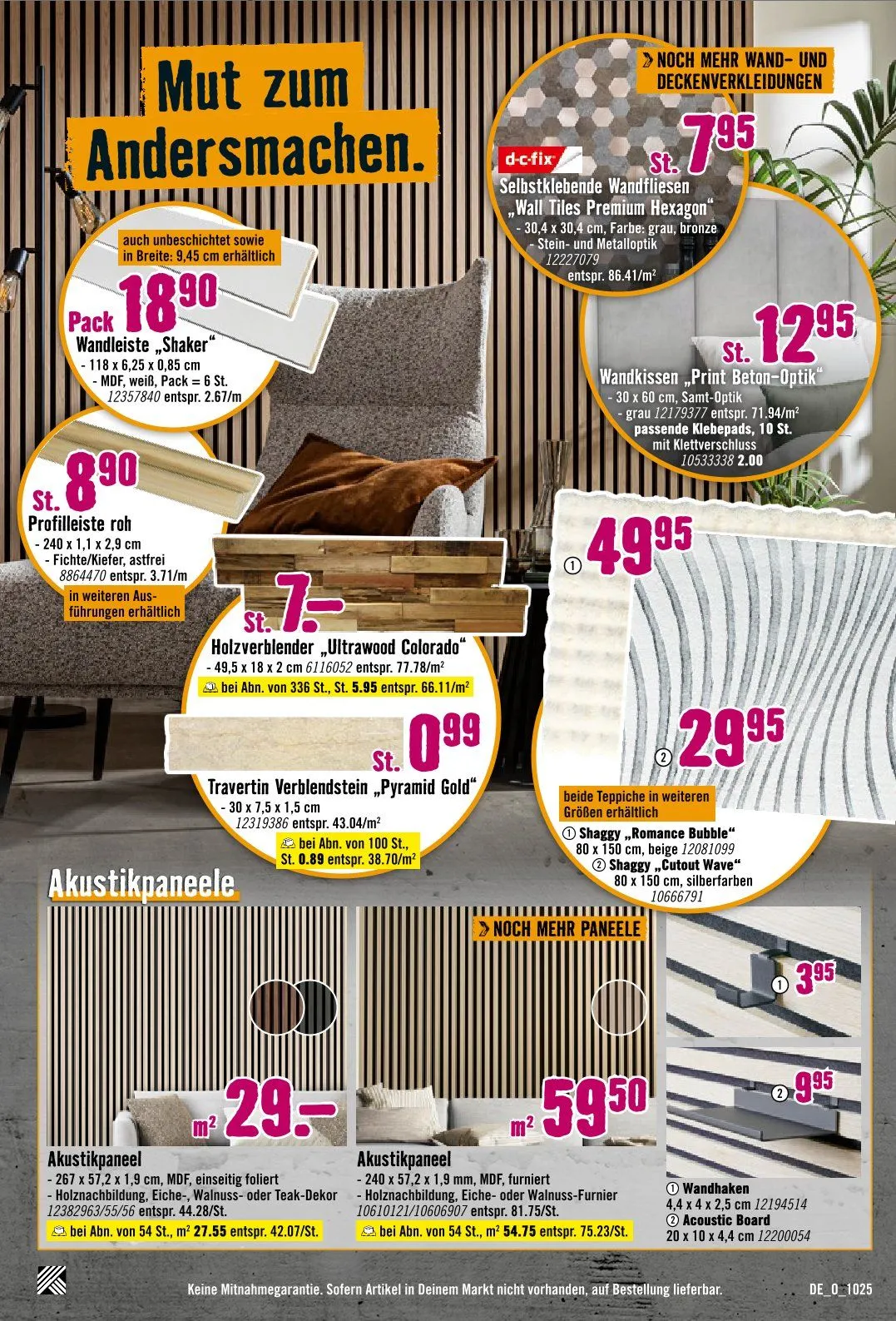 Hornbach Angebote von 29. Oktober bis 4. November 2025 - Prospekt seite 23