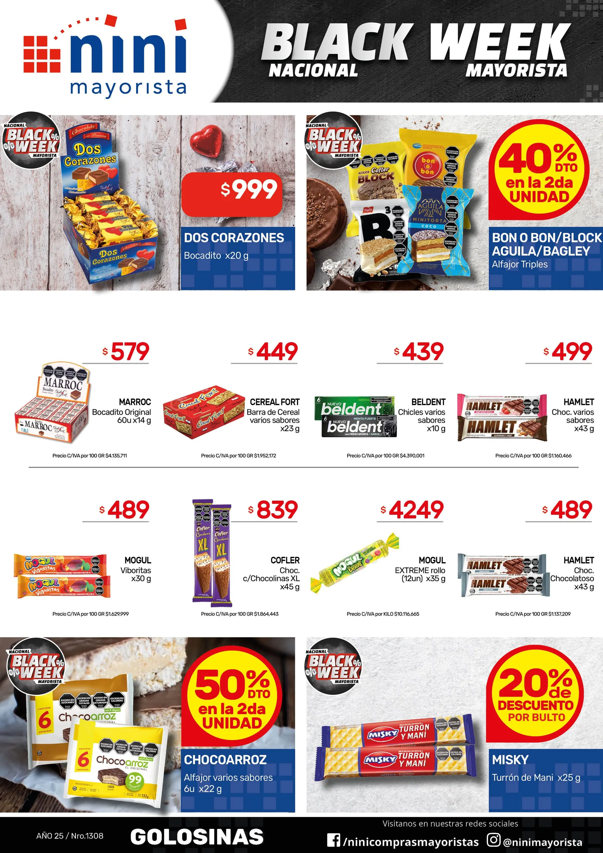 Ofertas de Nini Mayorista Ofertas 19 de mayo al 25 de mayo 2025 - Página 23 del catálogo