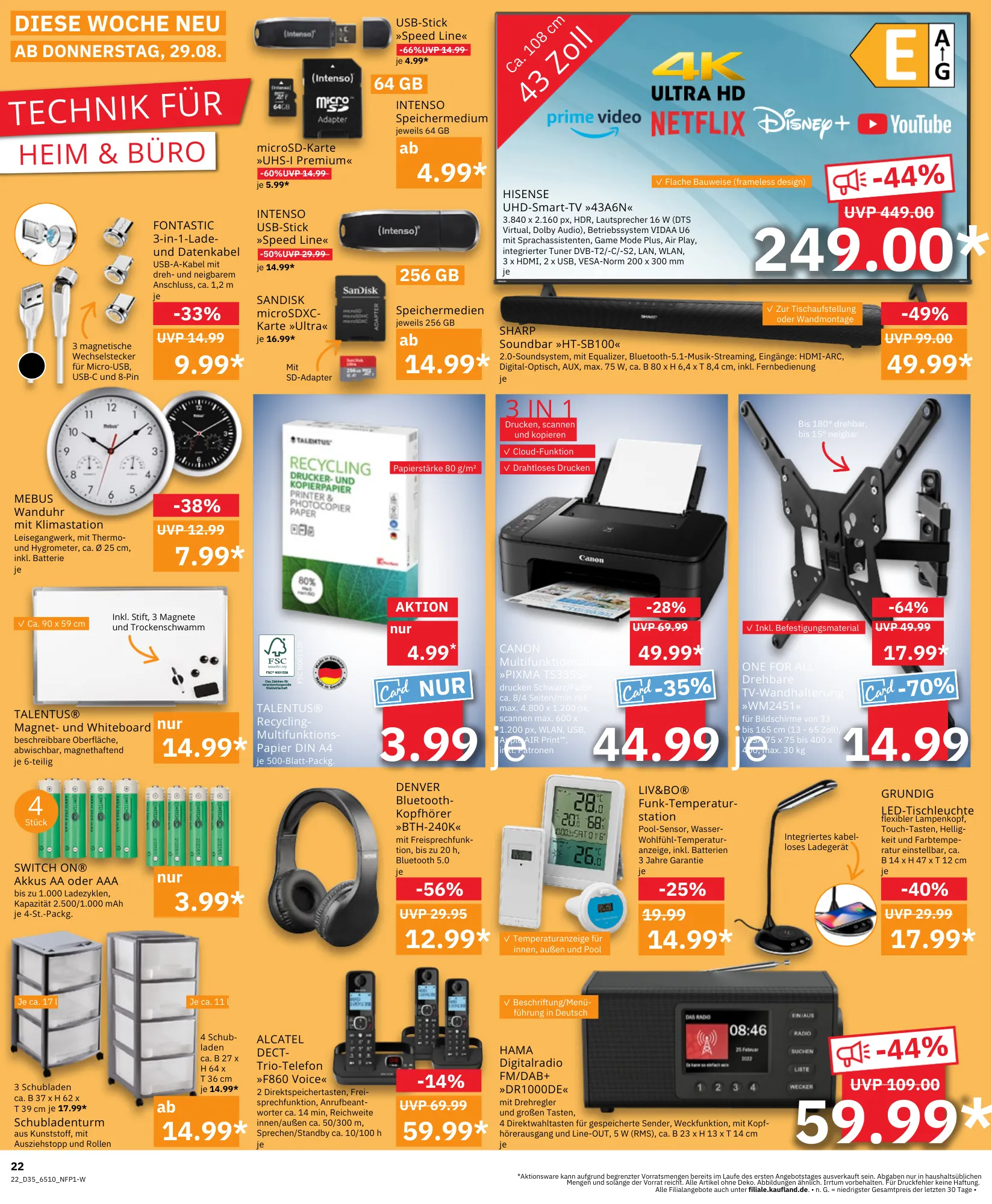 Kaufland Angebote van 29 augustus tot 4 september 2024 - Folder pagina 22