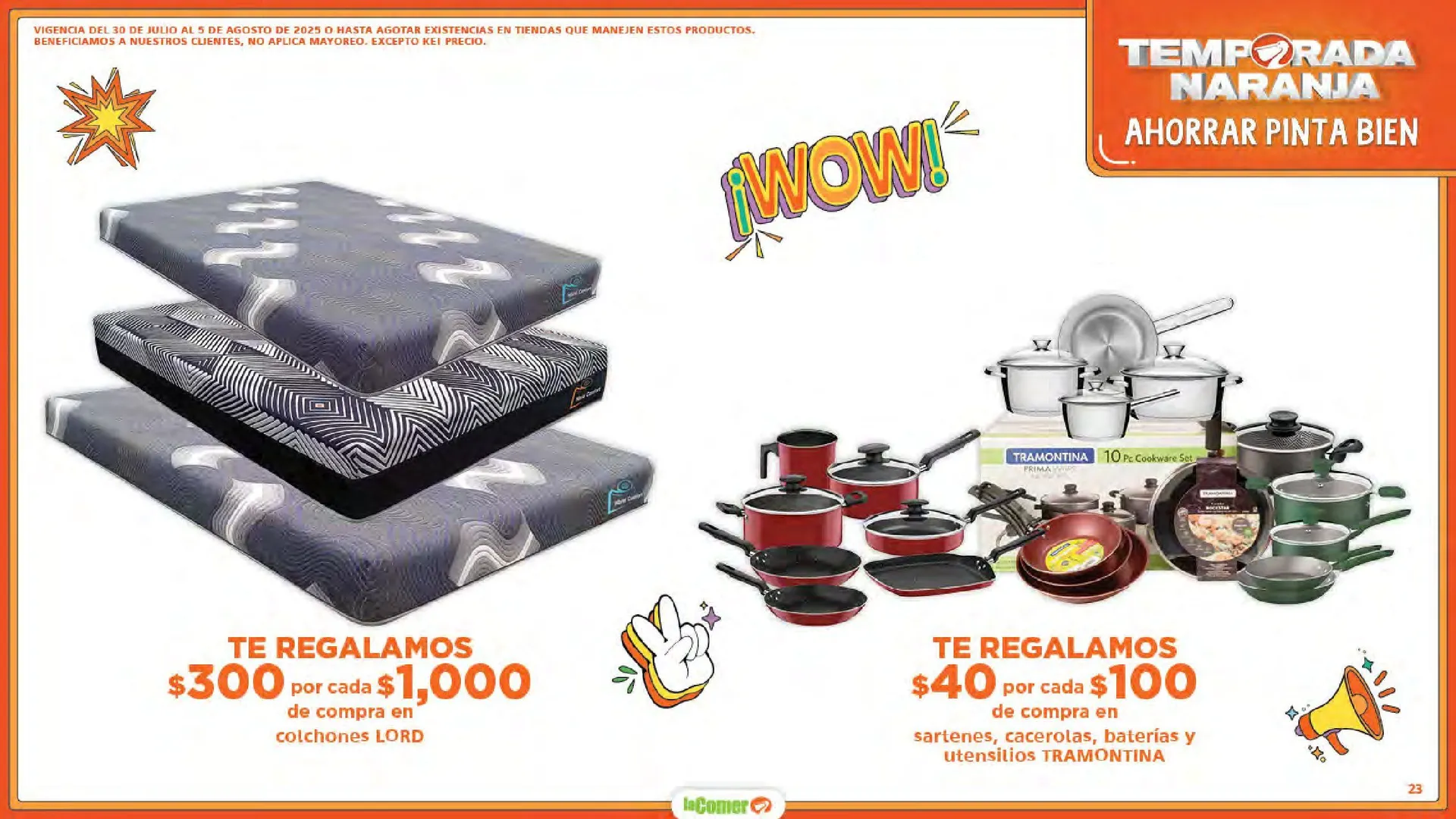 Catálogo de La Comer catálogos y ofertas 30 de julio al 5 de agosto 2025 - Pagina 23
