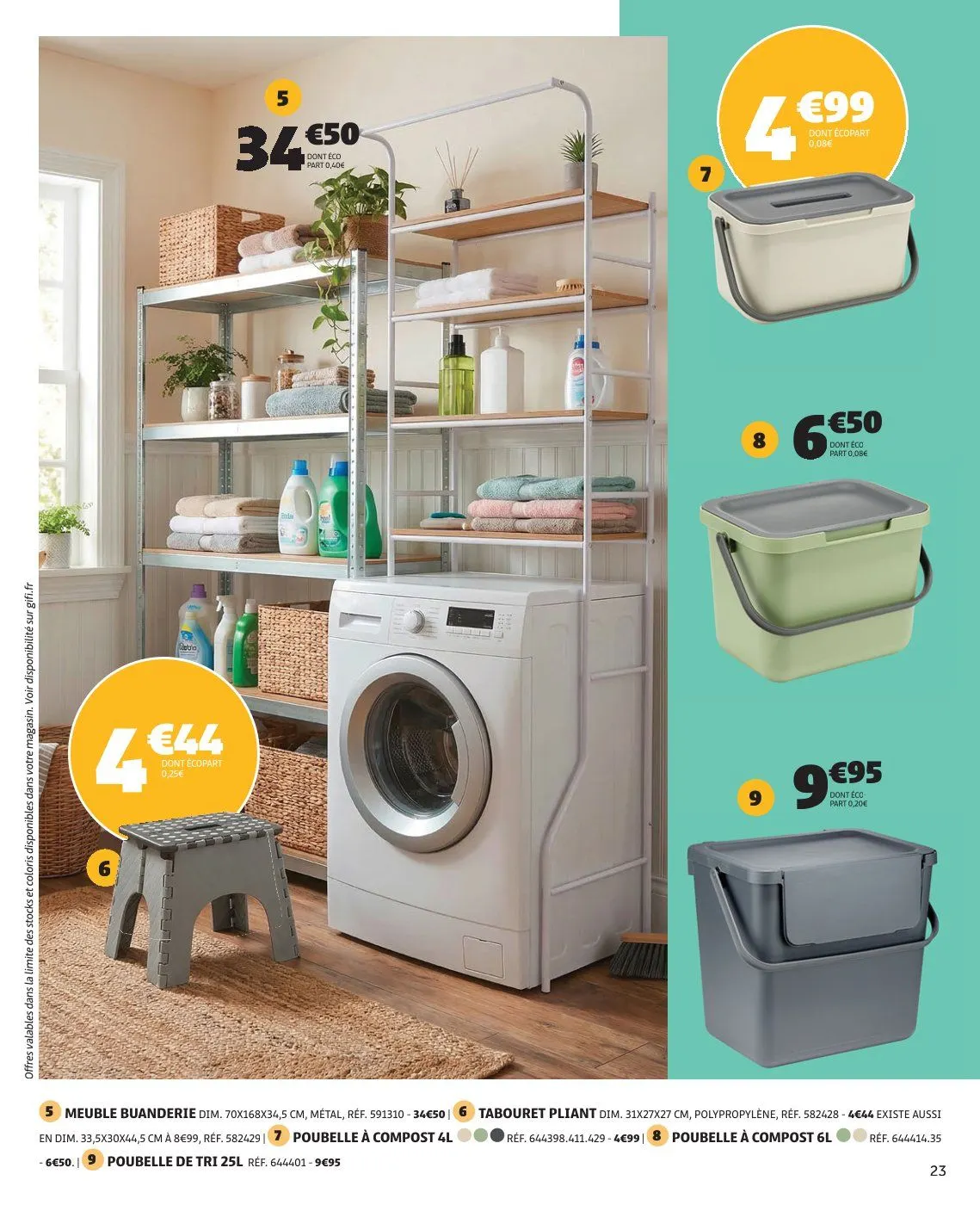 Catalogues GiFi du 7 avril au 15 avril 2026 - Catalogue page 23