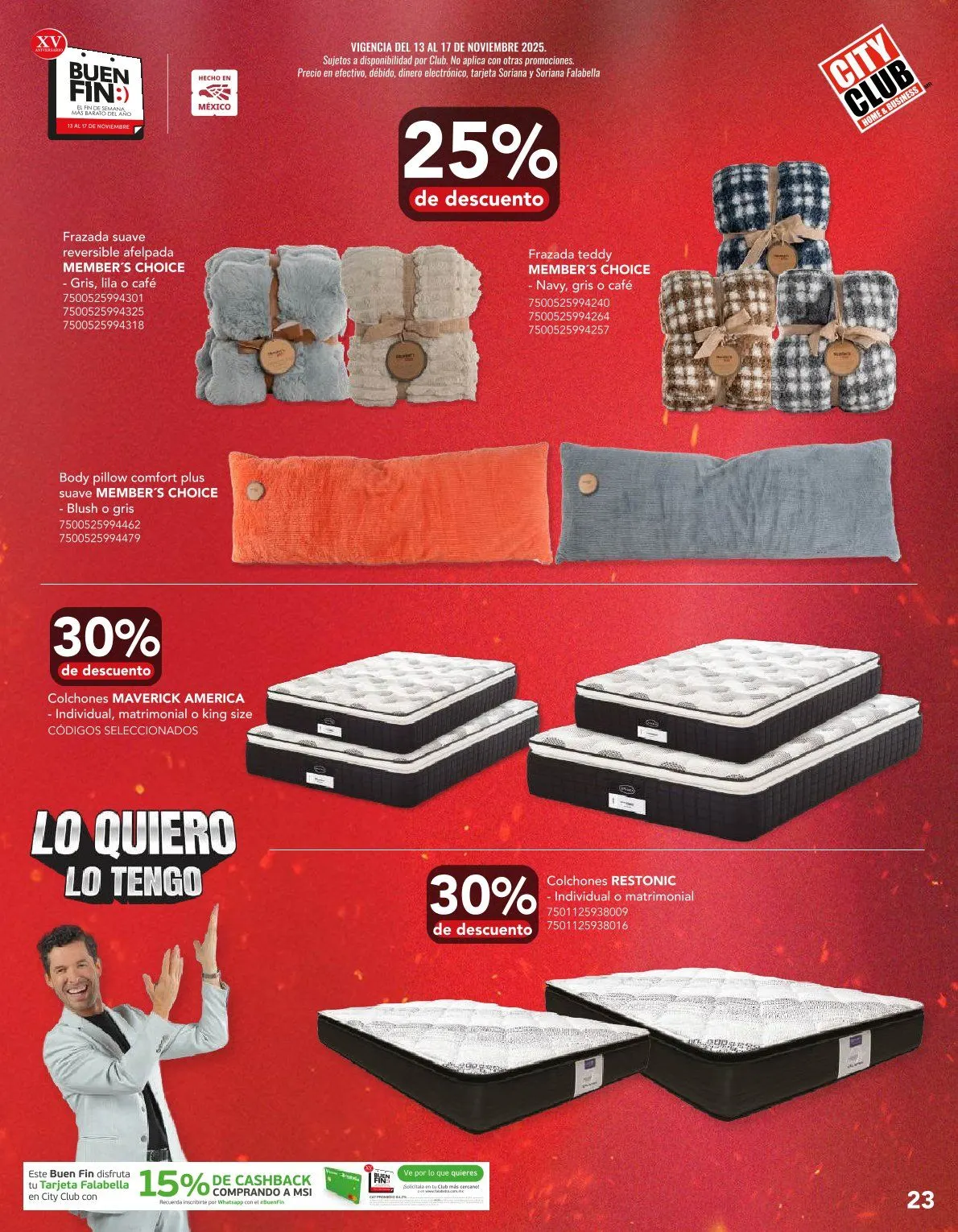 Catálogo de City Club Ofertas 13 de noviembre al 17 de noviembre 2025 - Pagina 23