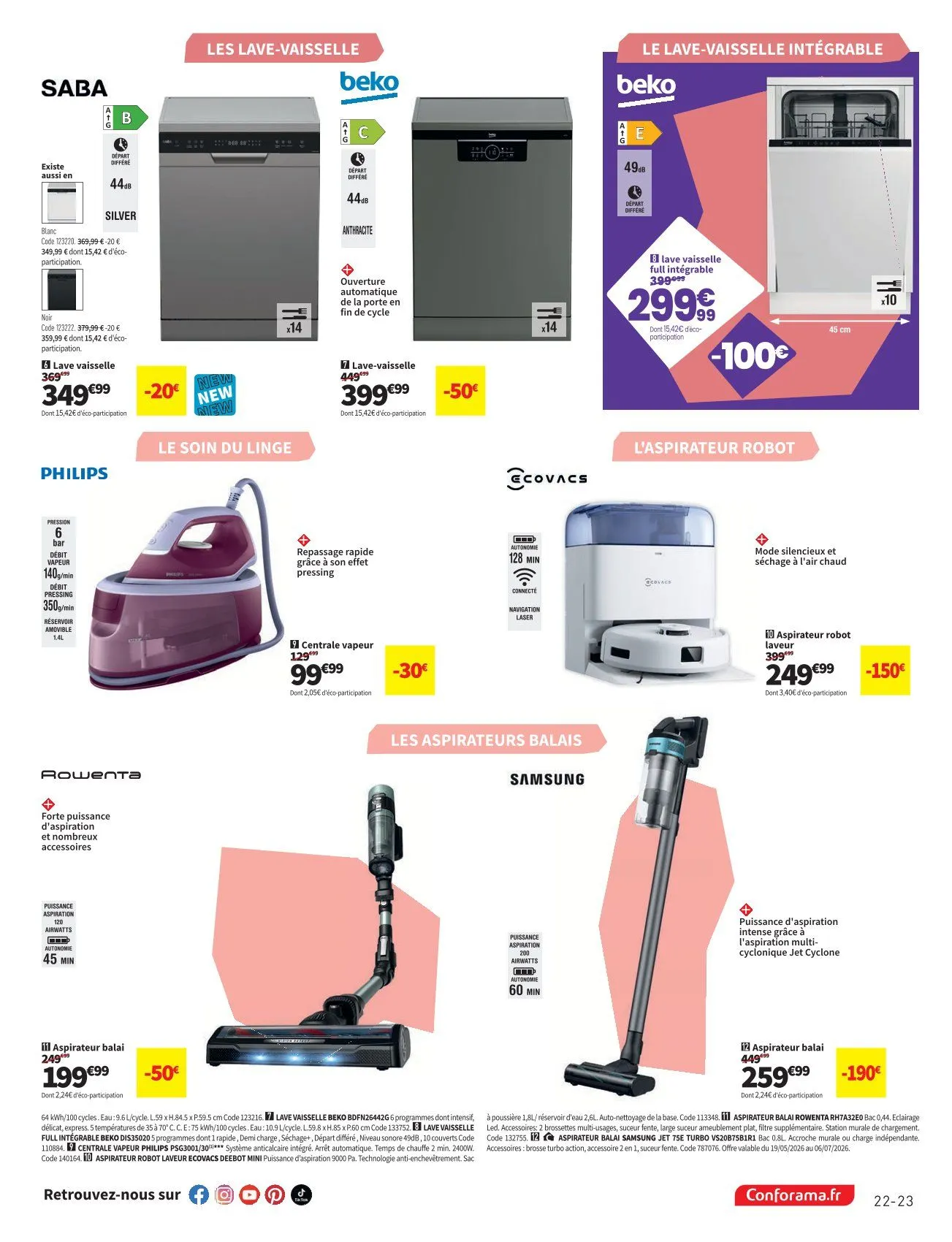 Catalogues Conforama du 19 mai au 8 juin 2026 - Catalogue page 23