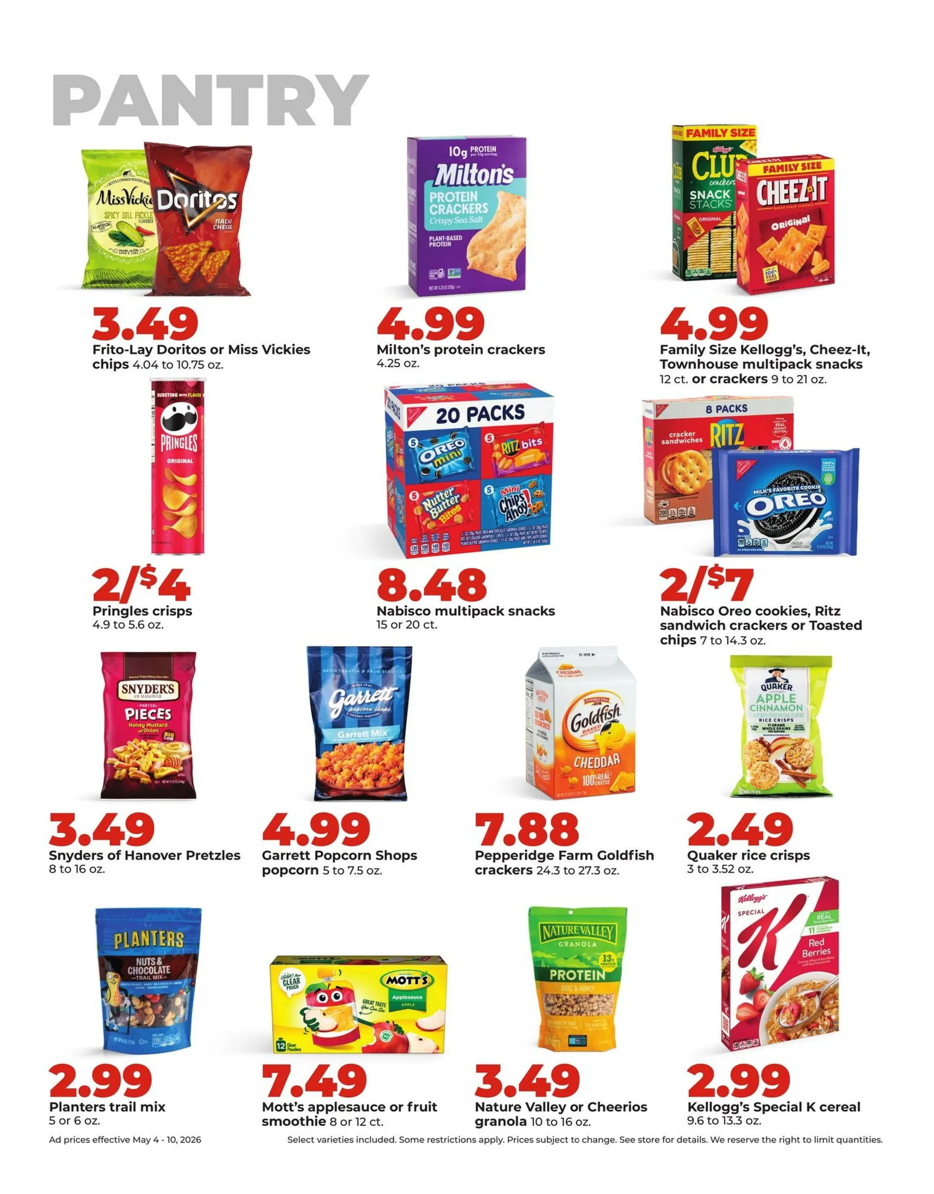 Weekly promotion  HyVee Sales spanning from May 4 to May 10 2026 - Page 22 for Catalogue 365