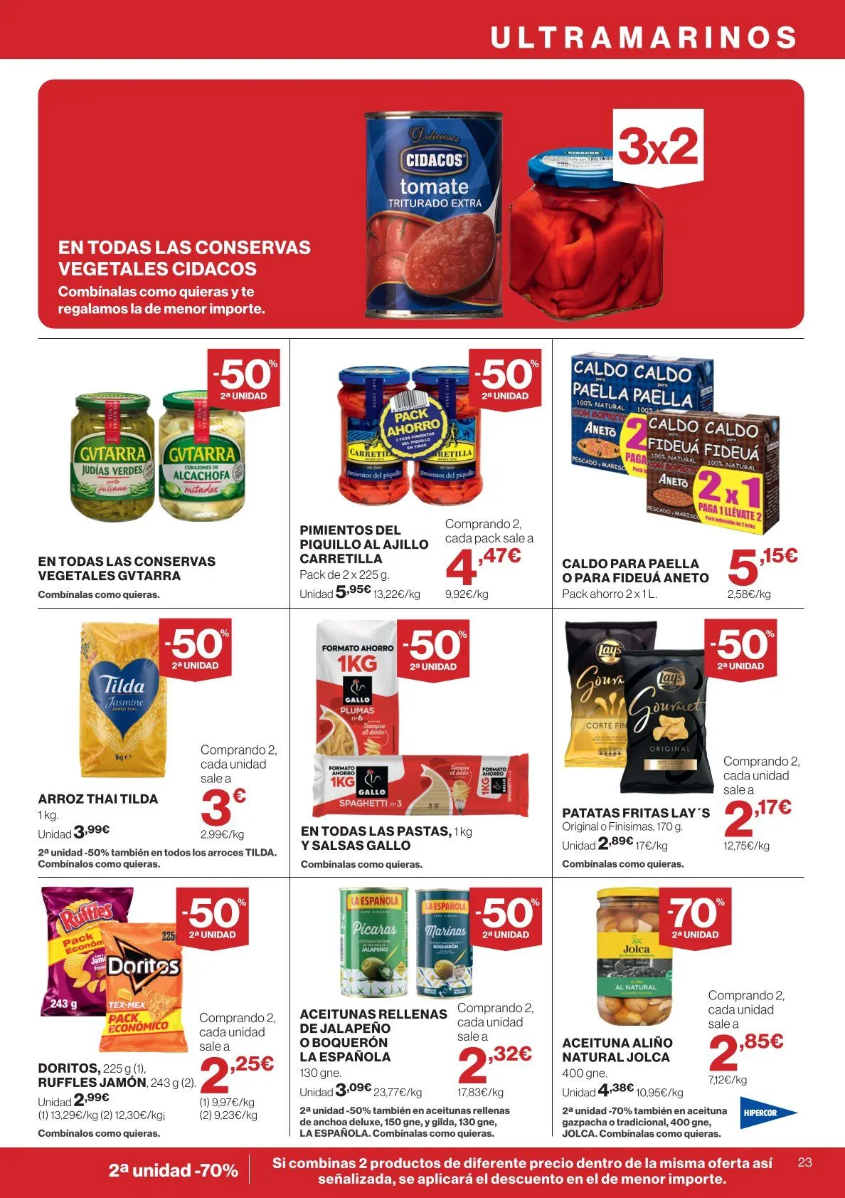 Catálogo de ofertas de Hipercor 21 de mayo al 3 de junio 2026 - Página 23