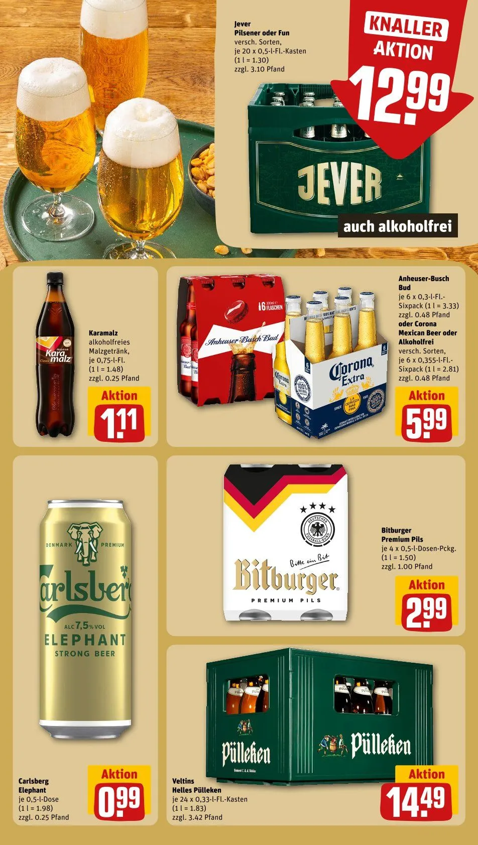 Rewe Angebote von 15. Juni bis 21. Juni 2026 - Prospekt seite 23
