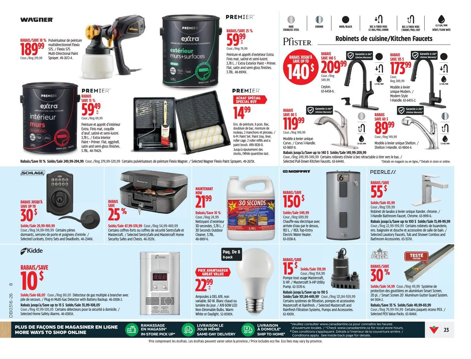  Canadian Tire Sales from April 16 to April 19 2026 - flyer page 23