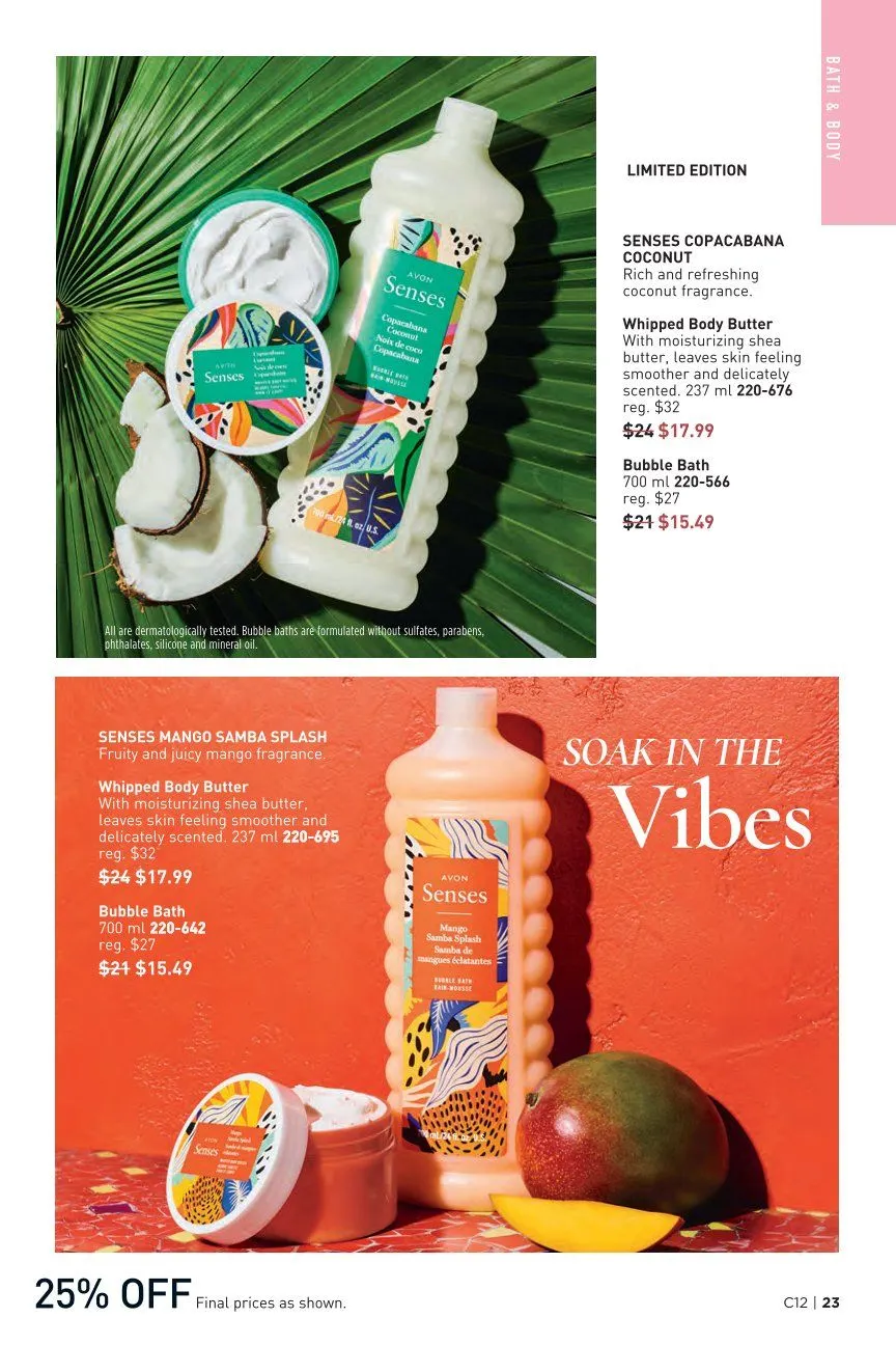 Avon Sales from June 10 to June 30 2026 - flyer page 23