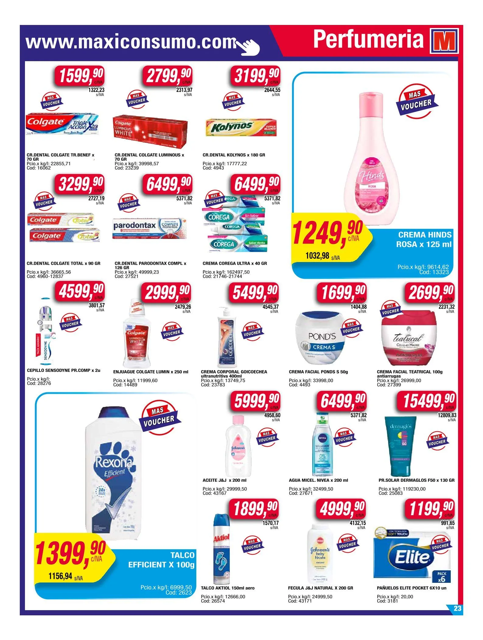 Ofertas de Maxiconsumo Ofertas 30 de octubre al 3 de noviembre 2024 - Página 23 del catálogo