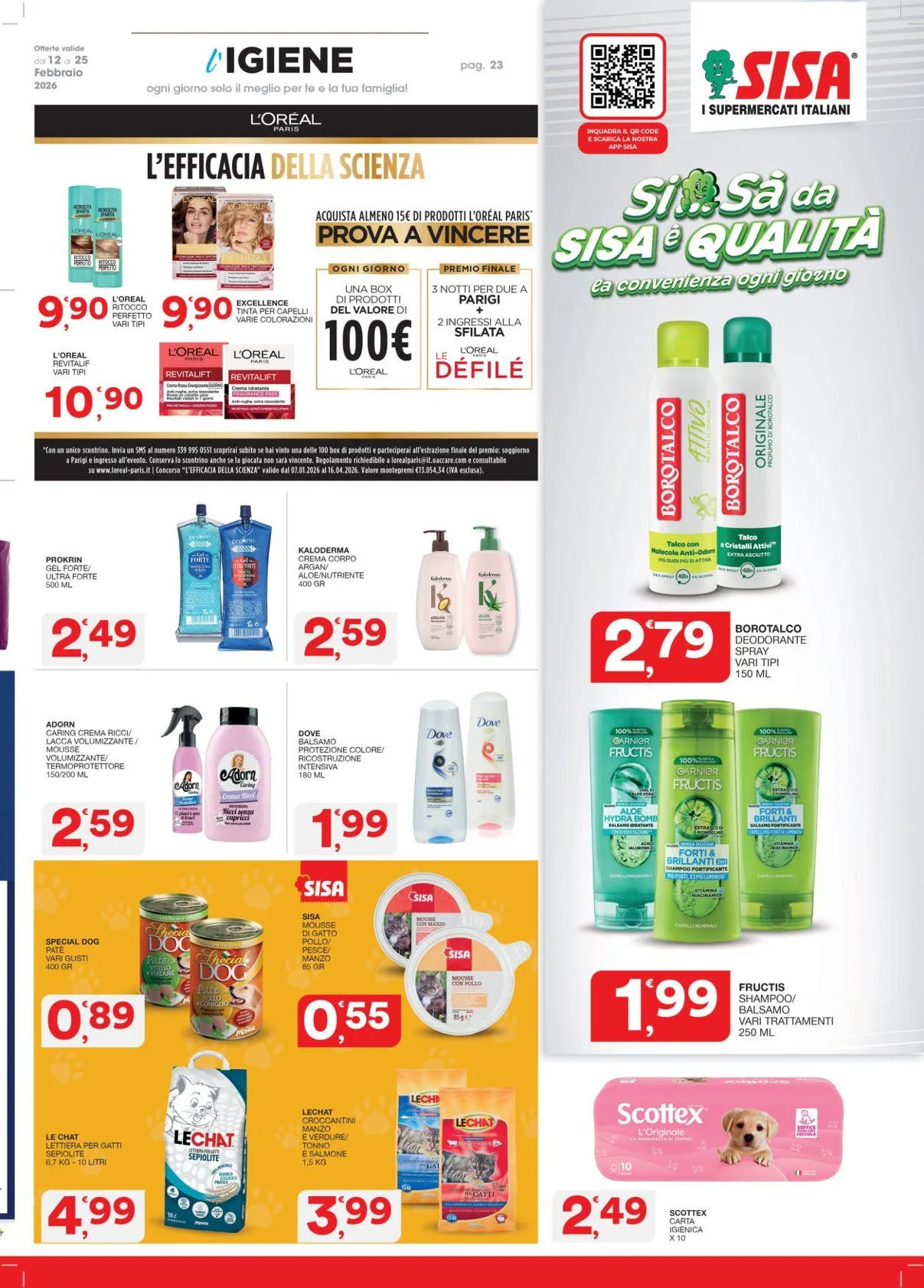 Volantini Sisa da 12 febbraio a 25 febbraio di 2026 - Pagina del volantino 23