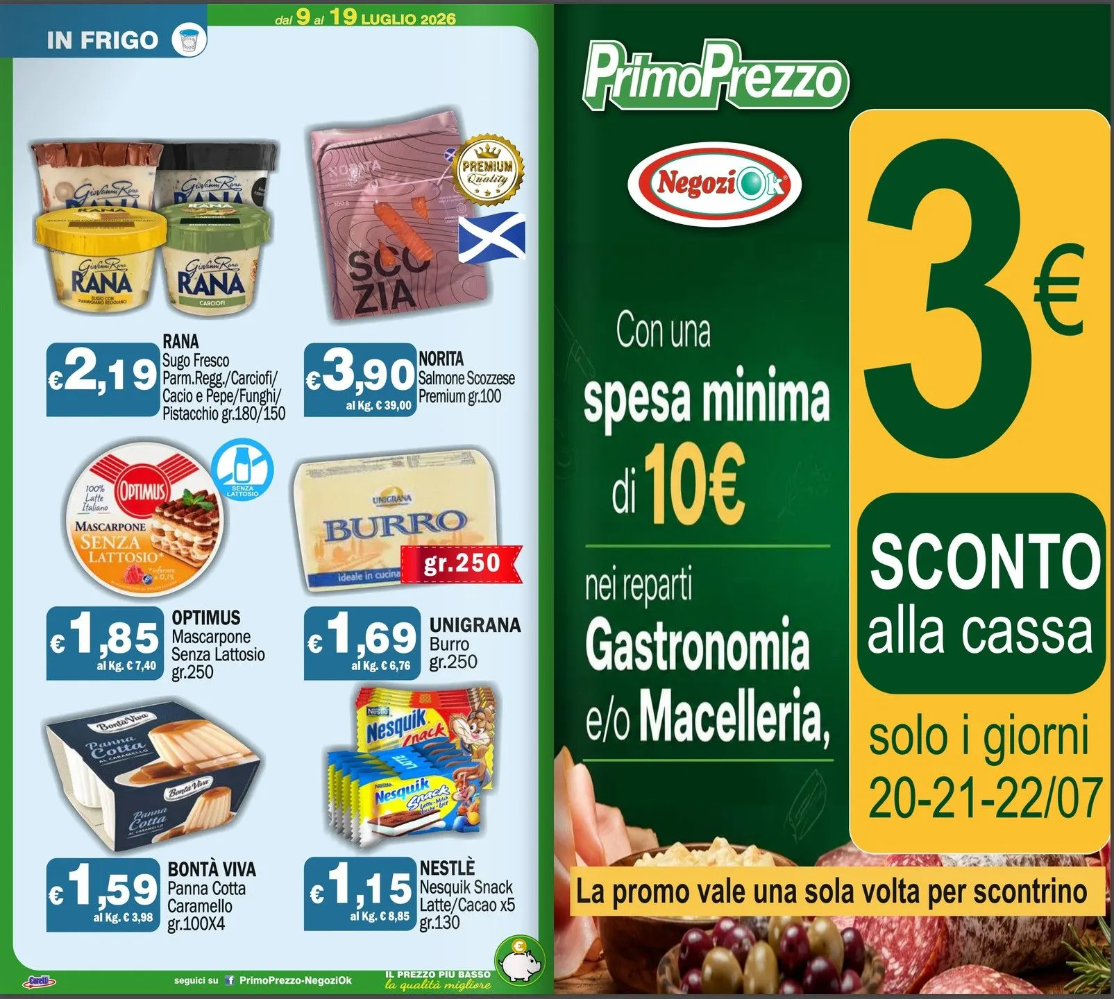Volantini Primo Prezzo da 9 luglio a 19 luglio di 2026 - Pagina del volantino 23