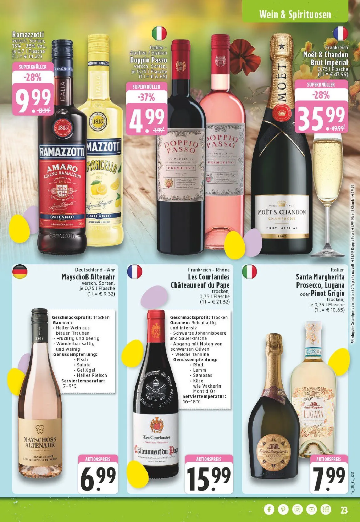 Edeka Angebote von 14. April bis 19. April 2025 - Prospekt seite 23