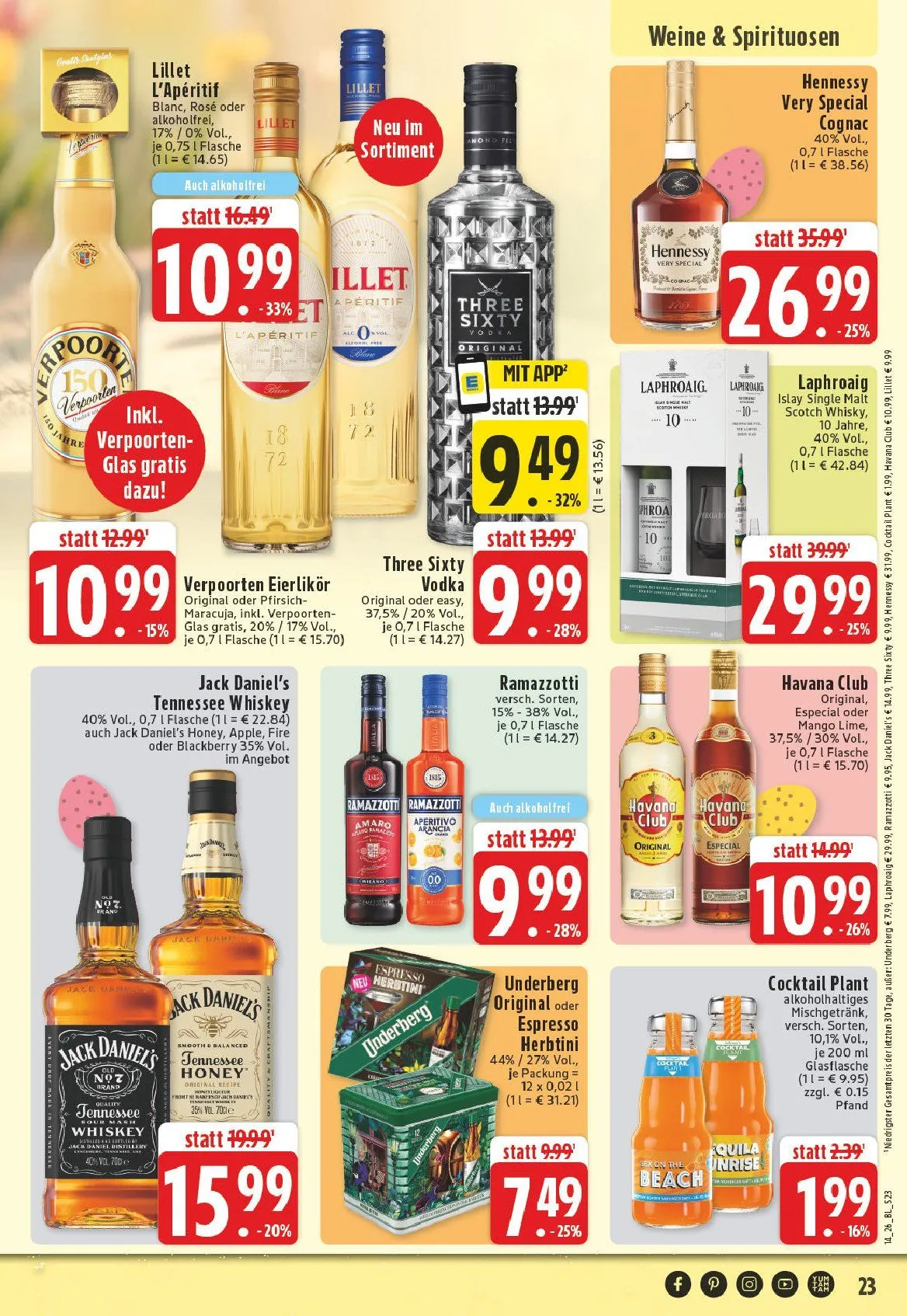 Edeka Angebote von 30. März bis 4. April 2026 - Prospekt seite 23