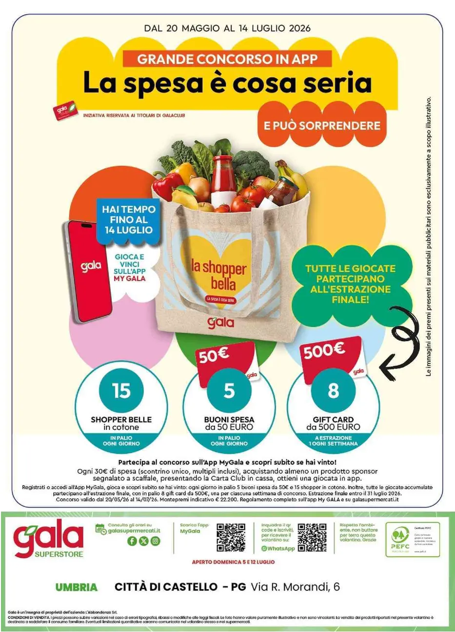  Volantini Gala Supermercati da 1 luglio a 14 luglio di 2026 - Pagina del volantino 23
