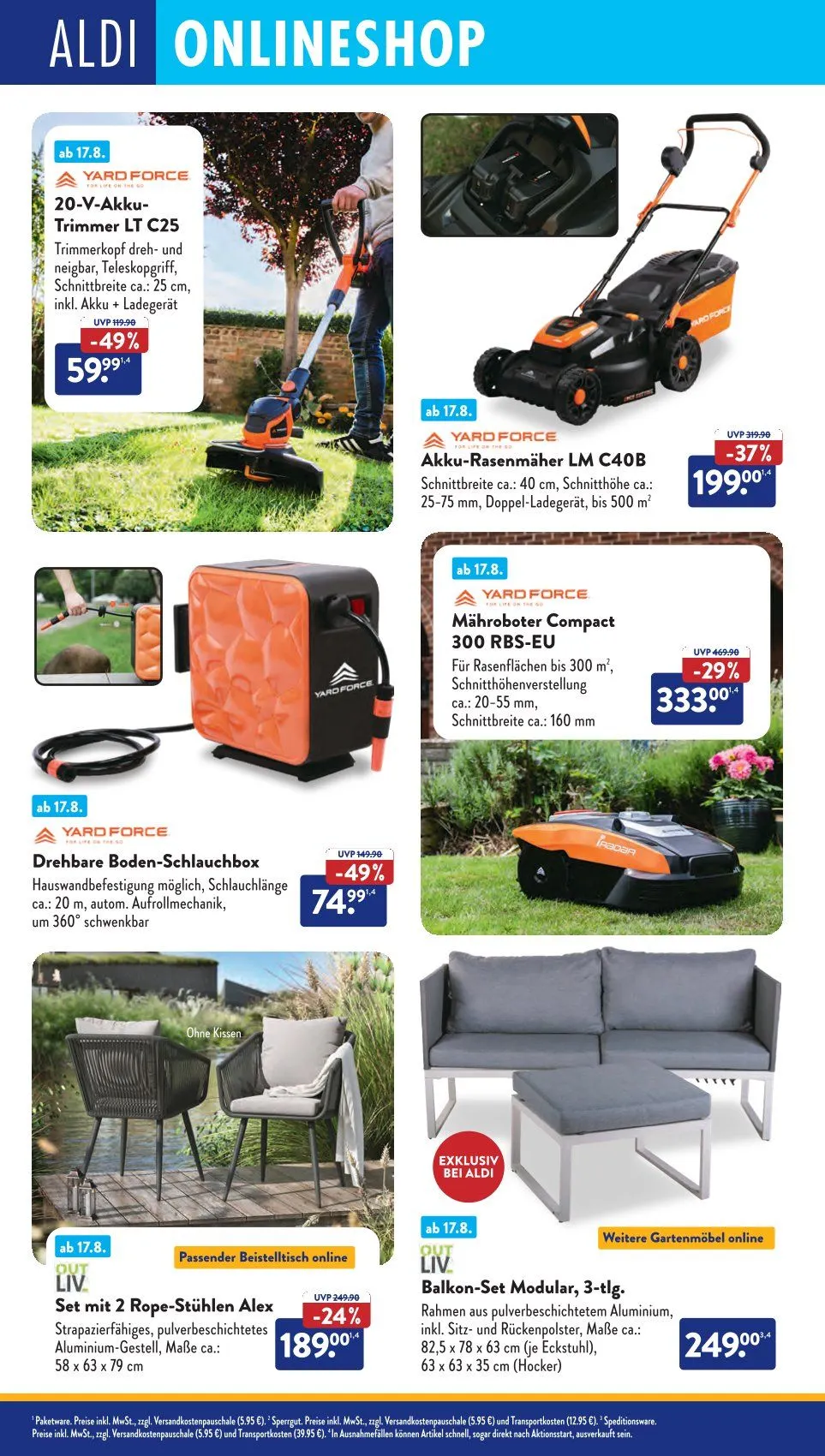 Prospekt ALDI SÜD  von 18. August bis 23. August 2025 - Prospekt seite 23