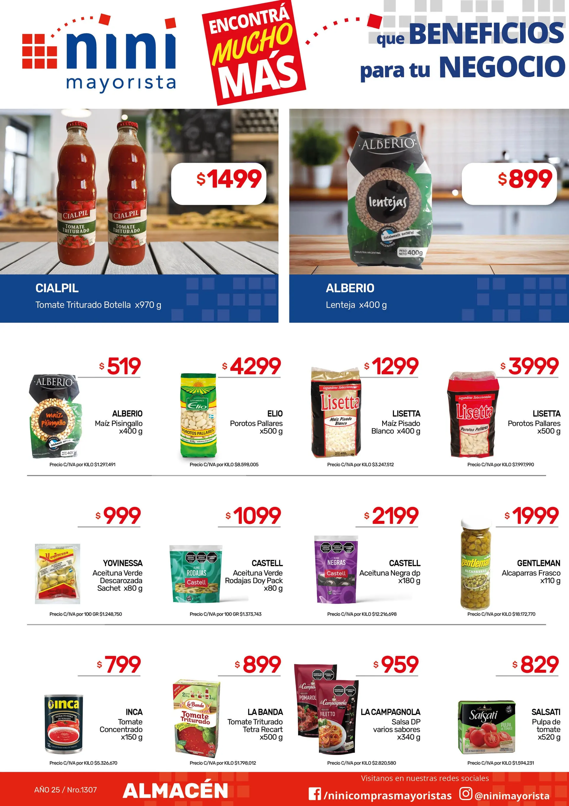 Ofertas de Nini Mayorista Ofertas 12 de mayo al 18 de mayo 2025 - Página 23 del catálogo