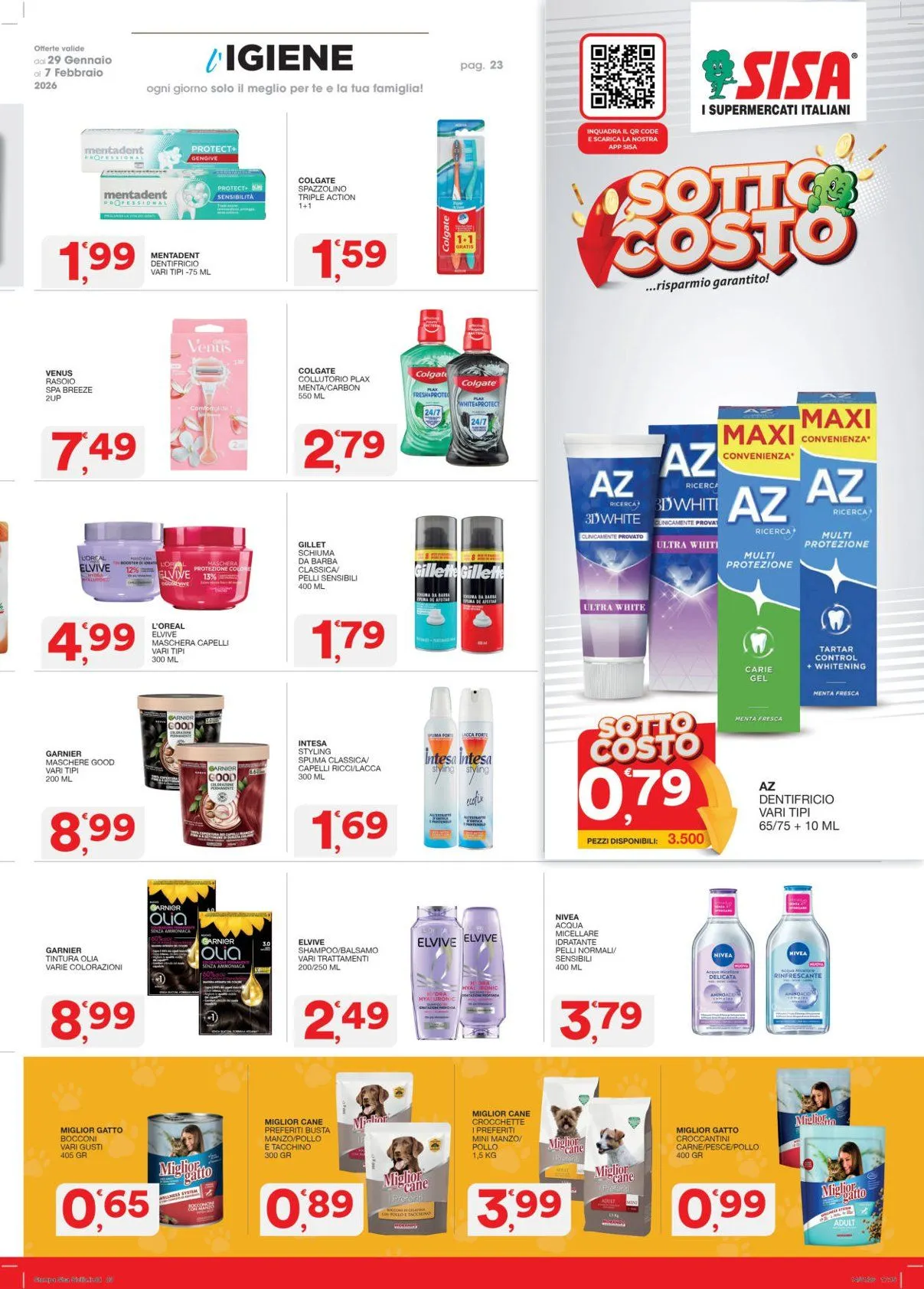 Volantini Sisa da 29 gennaio a 7 febbraio di 2026 - Pagina del volantino 23