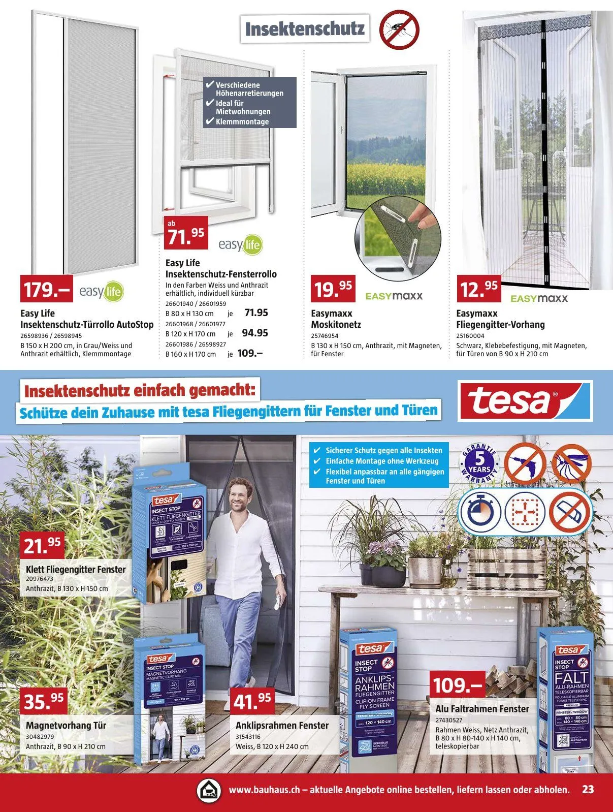 Bauhaus von 25. Mai bis 28. Juni 2026 - Prospekt seite  23