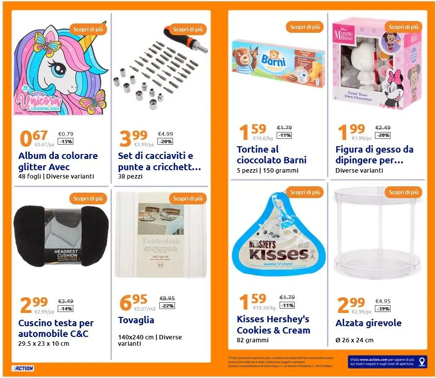 Action Volantino da 11 giugno a 17 giugno di 2025 - Pagina del volantino 22