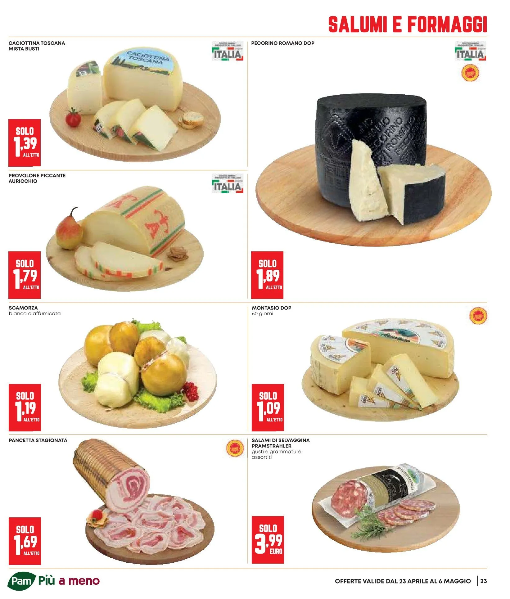 Volantini Pam da 23 aprile a 6 maggio di 2026 - Pagina del volantino 23