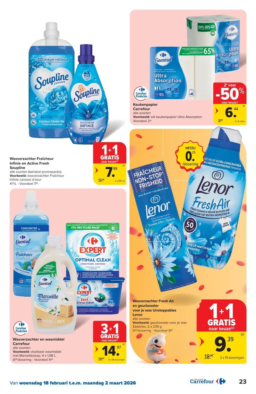 Laatste aanbiedingen in Carrefour folders van 18 februari tot 2 maart 2026 - folder pagina 23