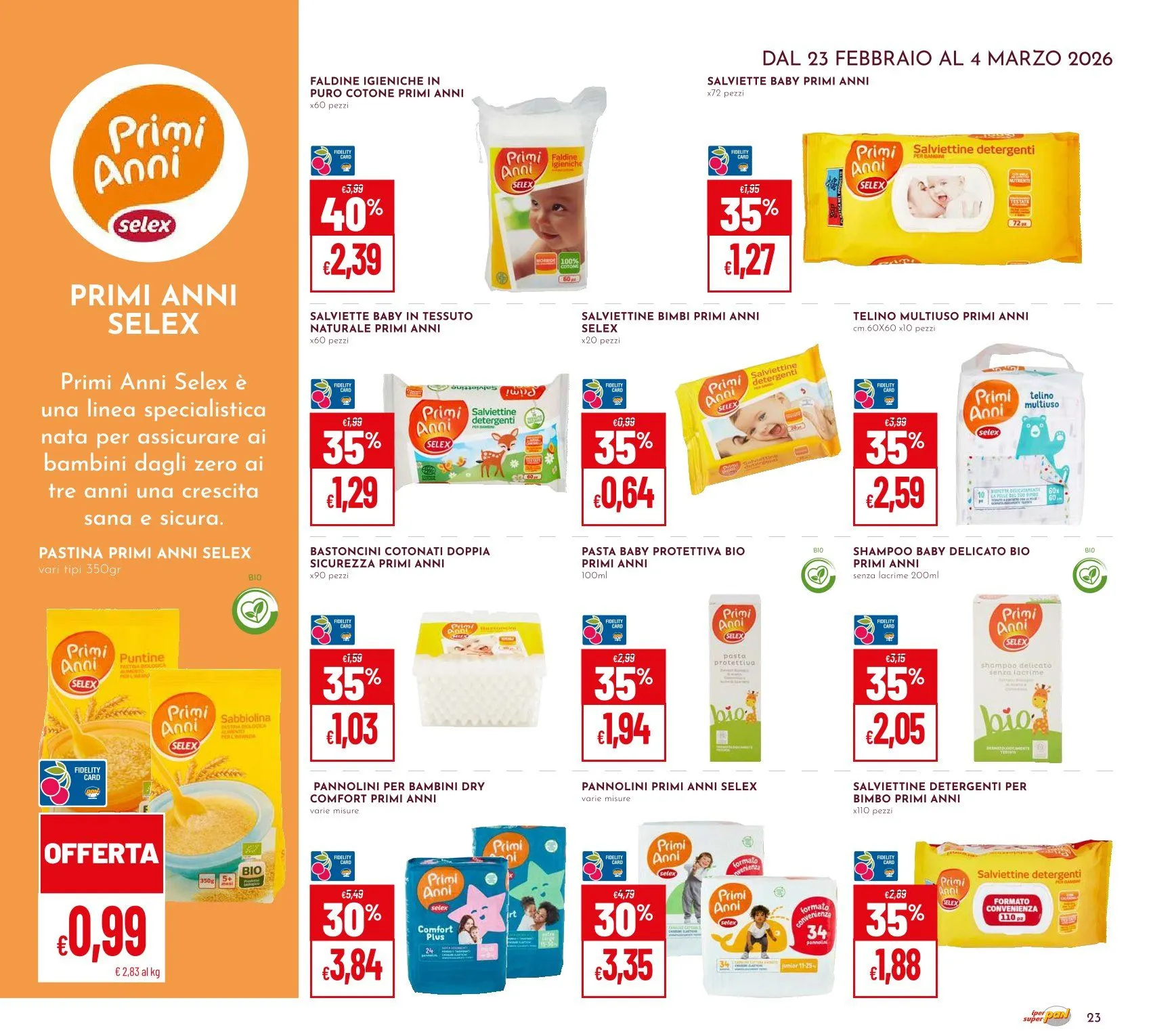 Volantino Pan da 23 febbraio a 4 marzo di 2026 - Pagina del volantino 23