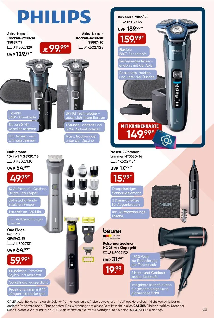 GALERIA Karstadt Kaufhof Prospekt von 3. April bis 8. April 2025 - Prospekt seite 14