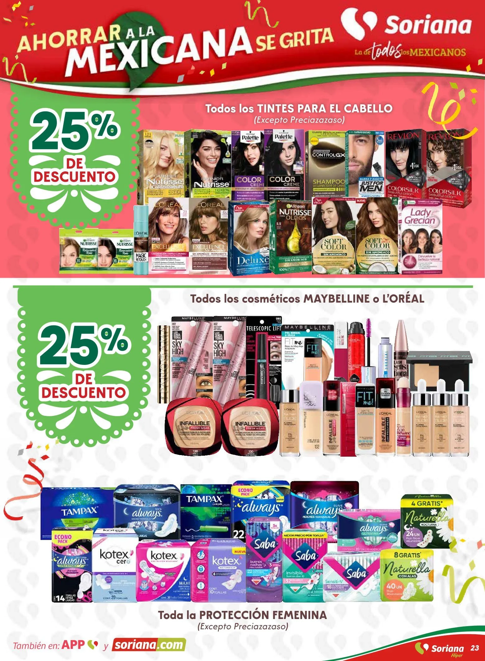 Catálogo de Soriana Ofertas 11 de septiembre al 14 de septiembre 2025 - Pagina 23