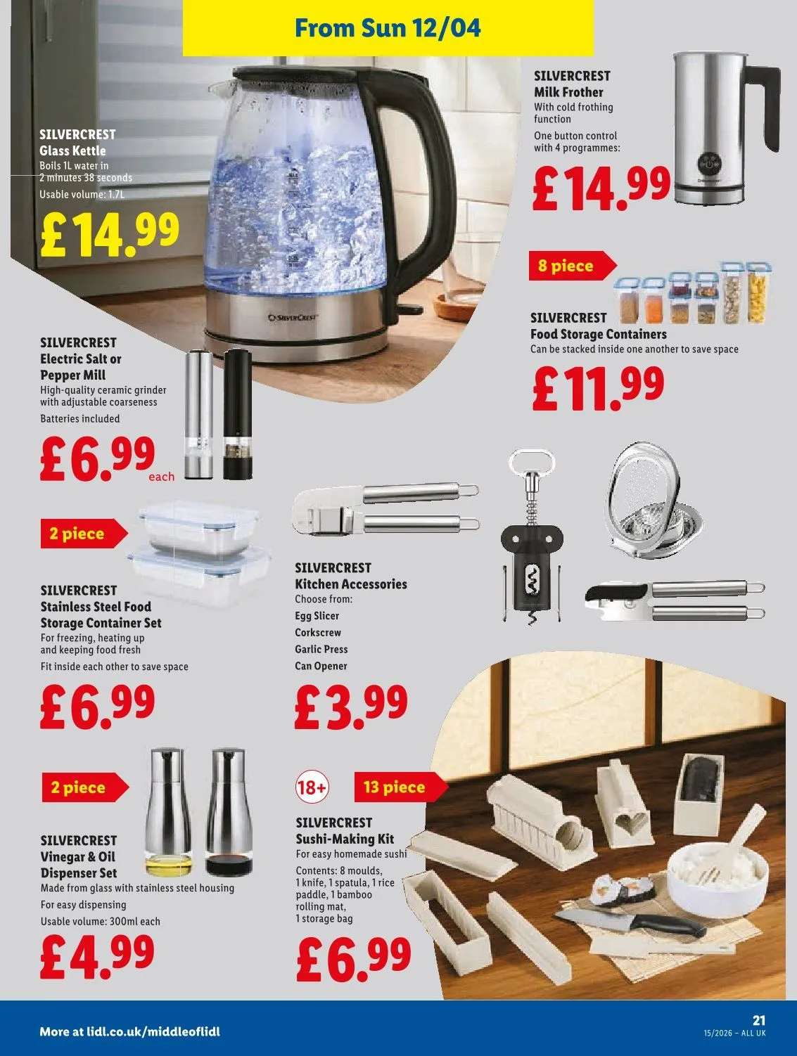  Lidl Offers from 9 April to 15 April 2026 - Catalogue Page 23