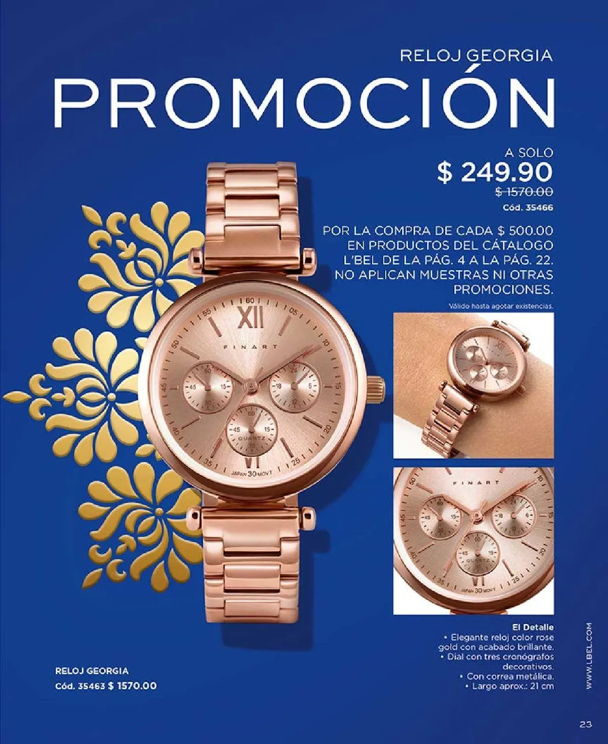 Catálogo de L'Bel Oferta del Mes 1 de septiembre al 30 de septiembre 2025 - Pagina 23