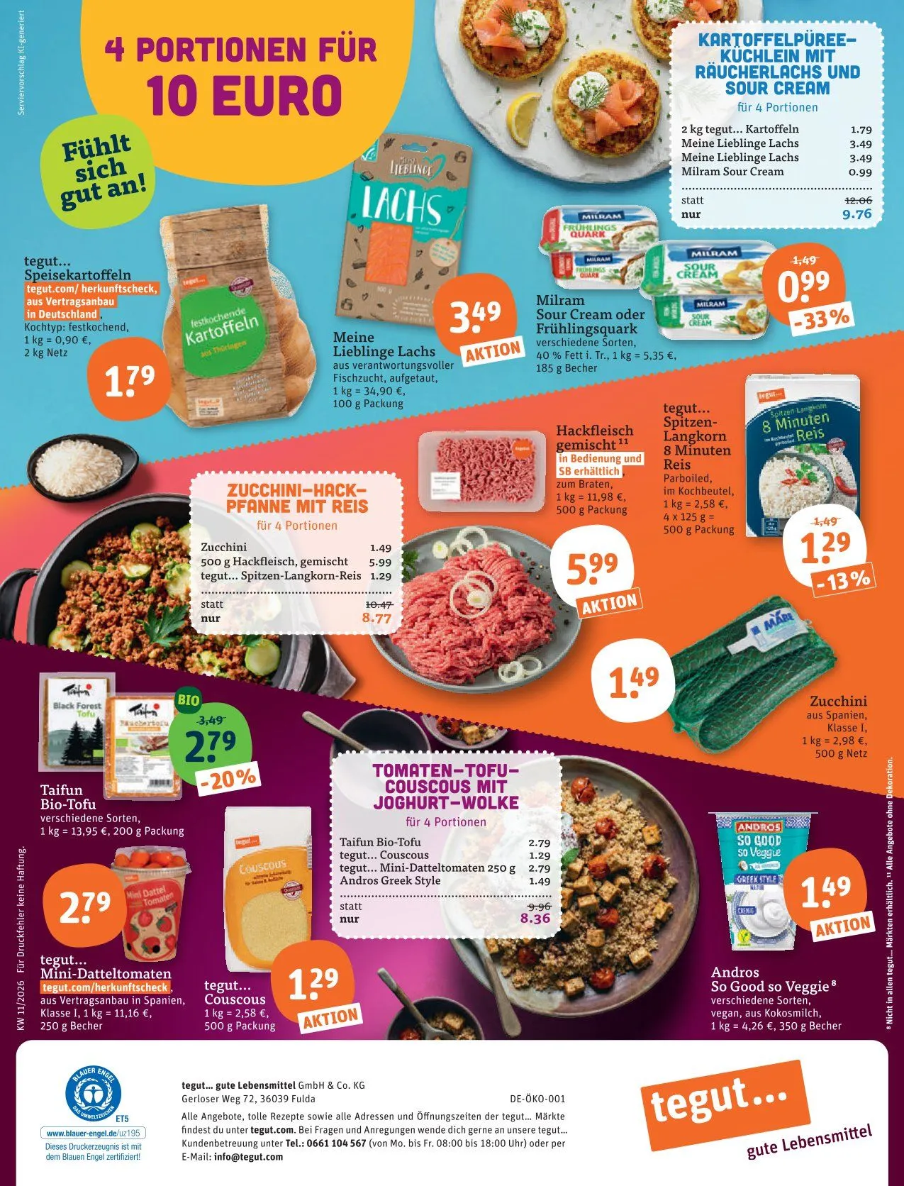 tegut... Prospekte von 9. März bis 15. März 2026 - Prospekt seite 23