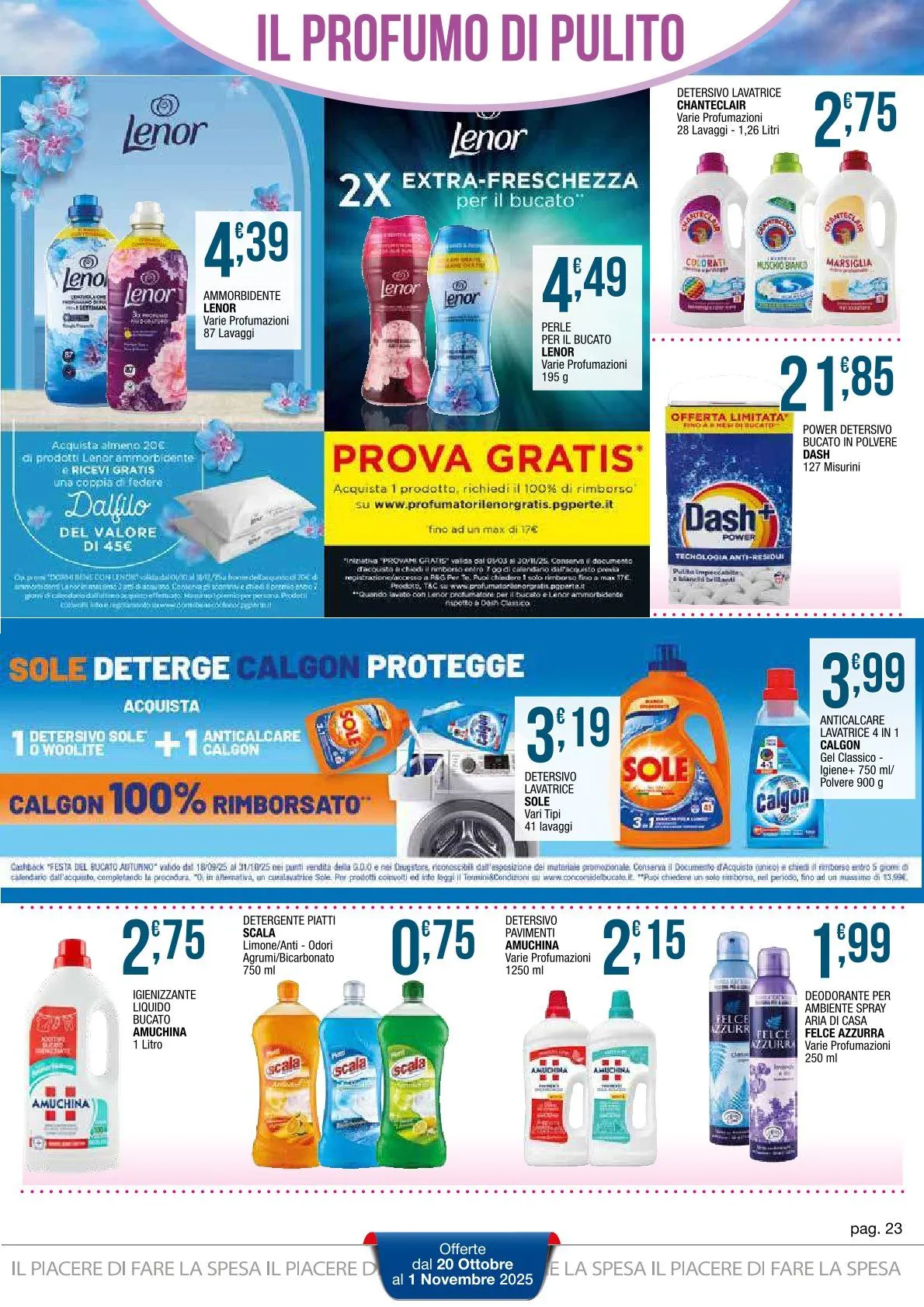 Volantini Maxi Sidis da 20 ottobre a 1 novembre di 2025 - Pagina del volantino 23