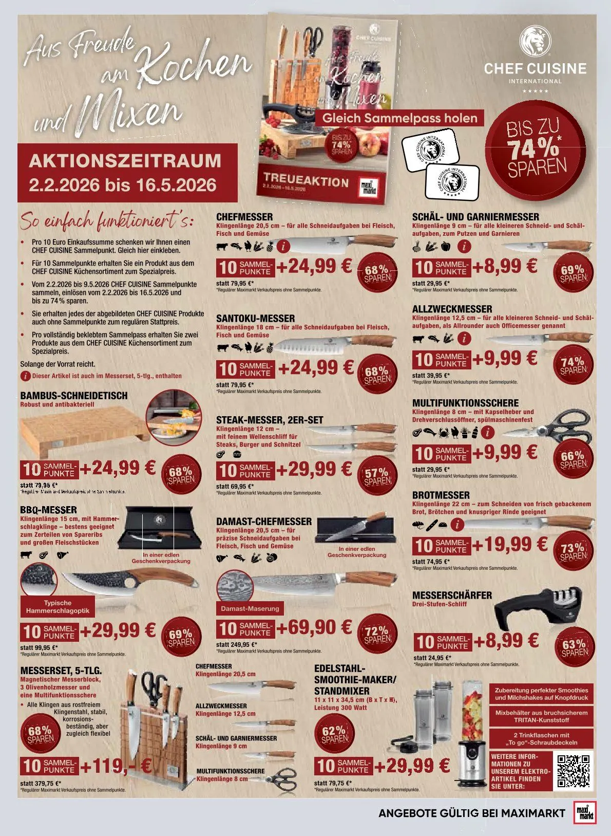 Prospekt Maximarkt von 29. Jänner bis 4. Februar 2026 - Flugblätt seite 23