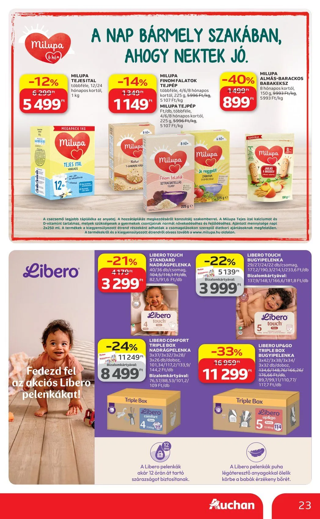 Katalógus Auchan Ajánlatai április 9.-tól április 22.-ig 2026. - Oldal 23