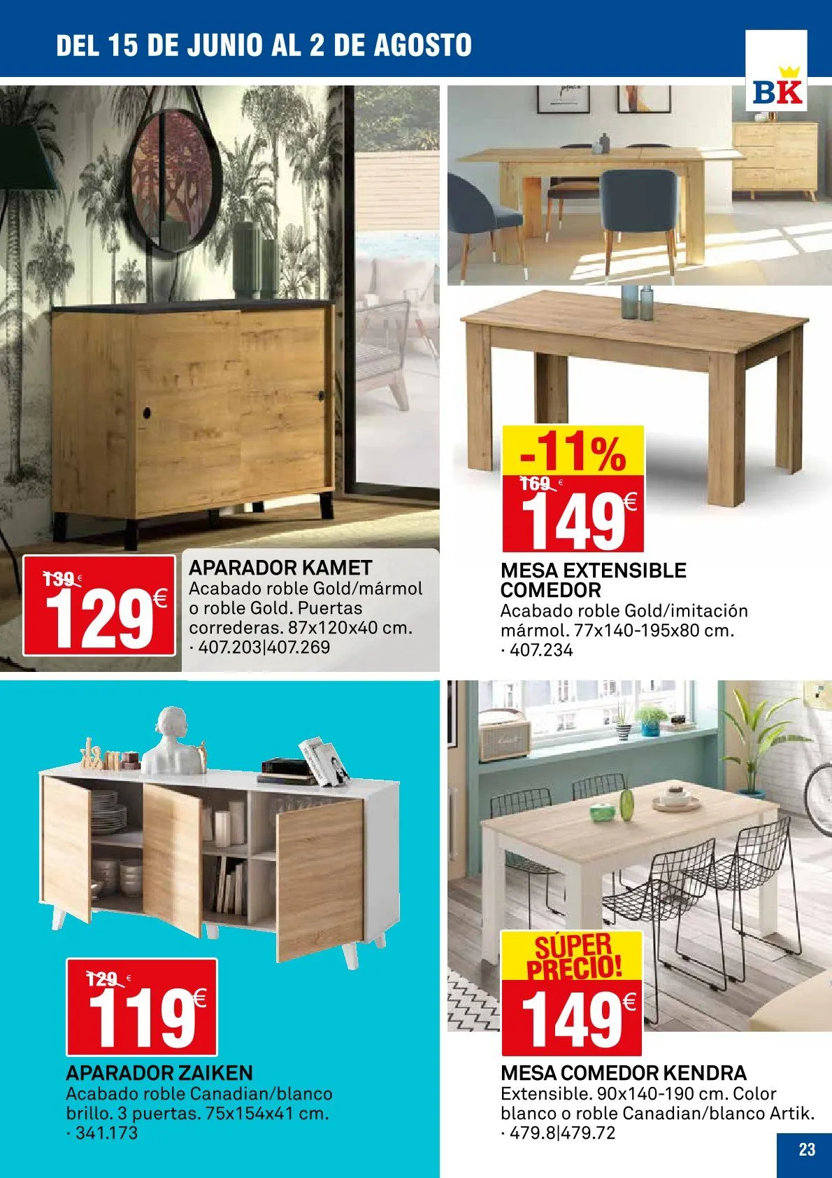 Catálogo de Bricoking Ofertas 15 de junio al 2 de agosto 2026 - Página 23